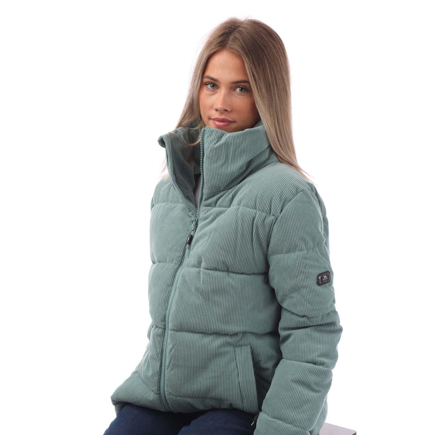 Teal - Trespass - Rowena Padded Jacket - 4