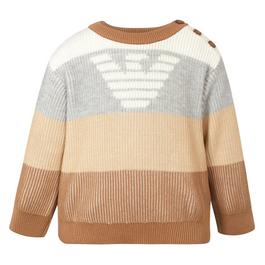 Emporio Armani Striped Sweatshirt Infants