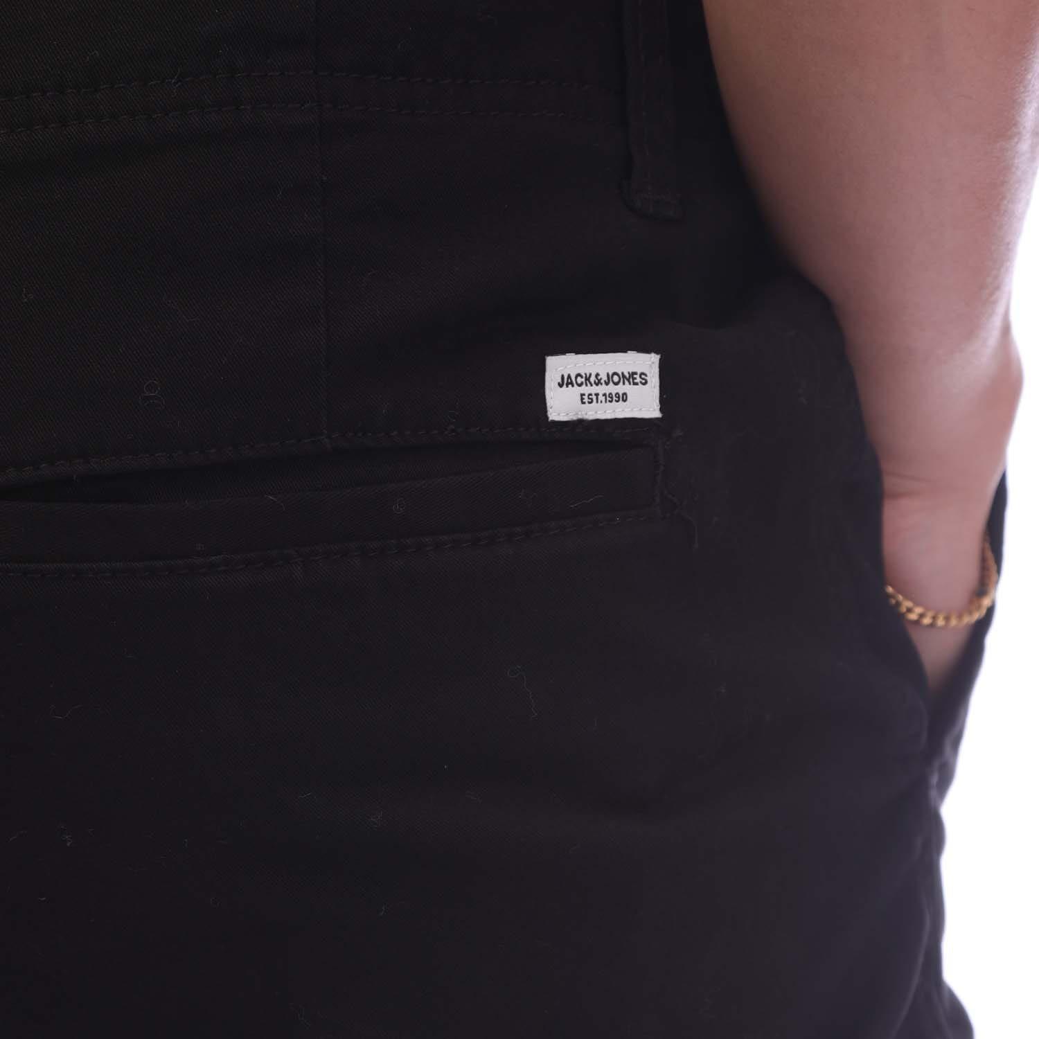 Black - Jack and Jones - Dean Cargo Pant - 5