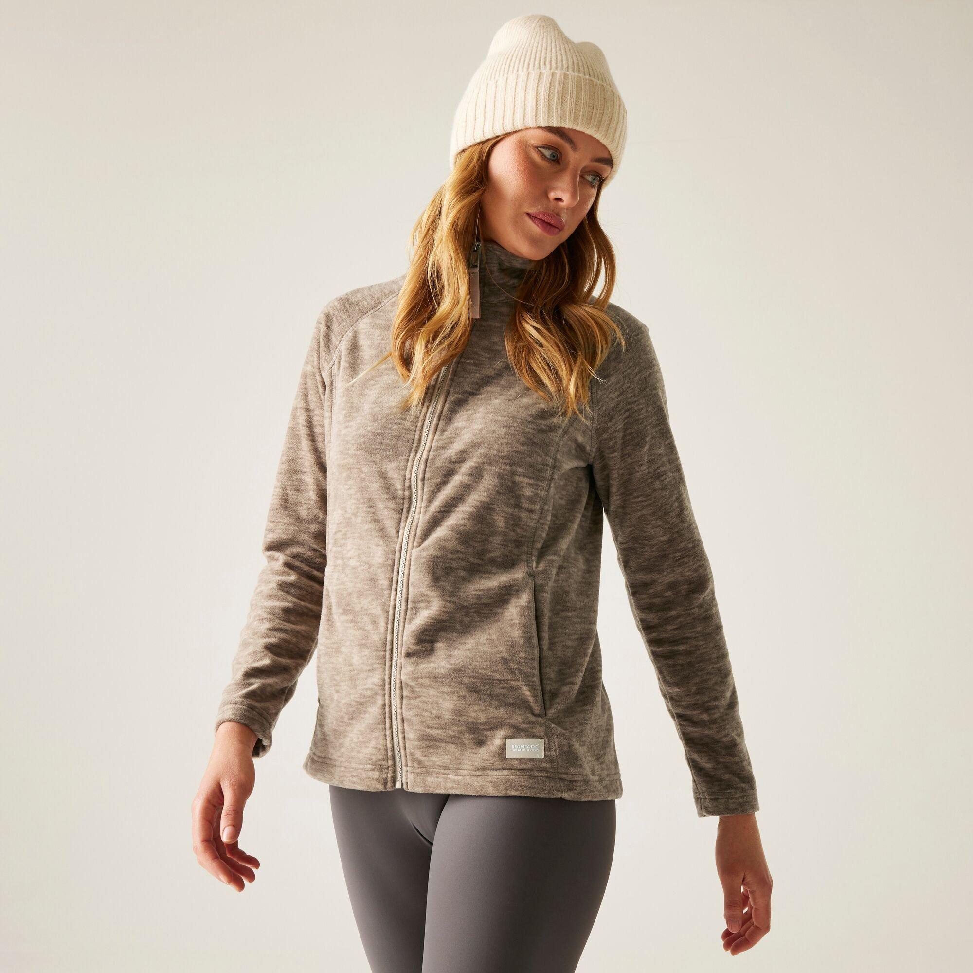 Taupe Beige - Regatta - Women's Mayse Full-Zip Fleece - 1