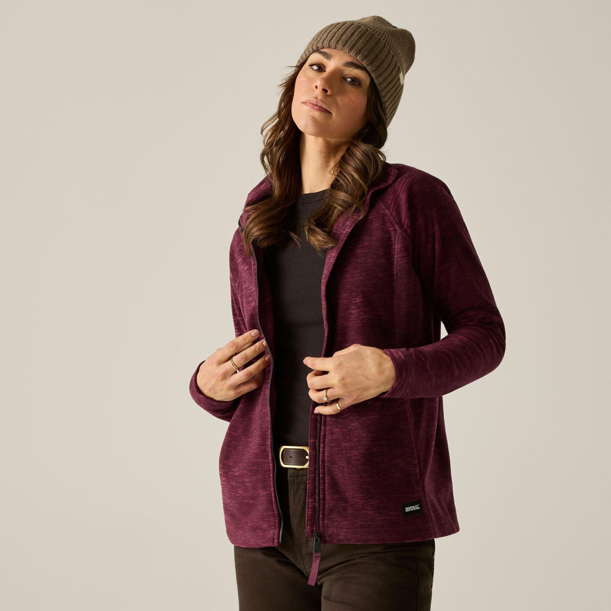 Regatta Women's Mayse Fleece - Purple Size 18 - Image 4