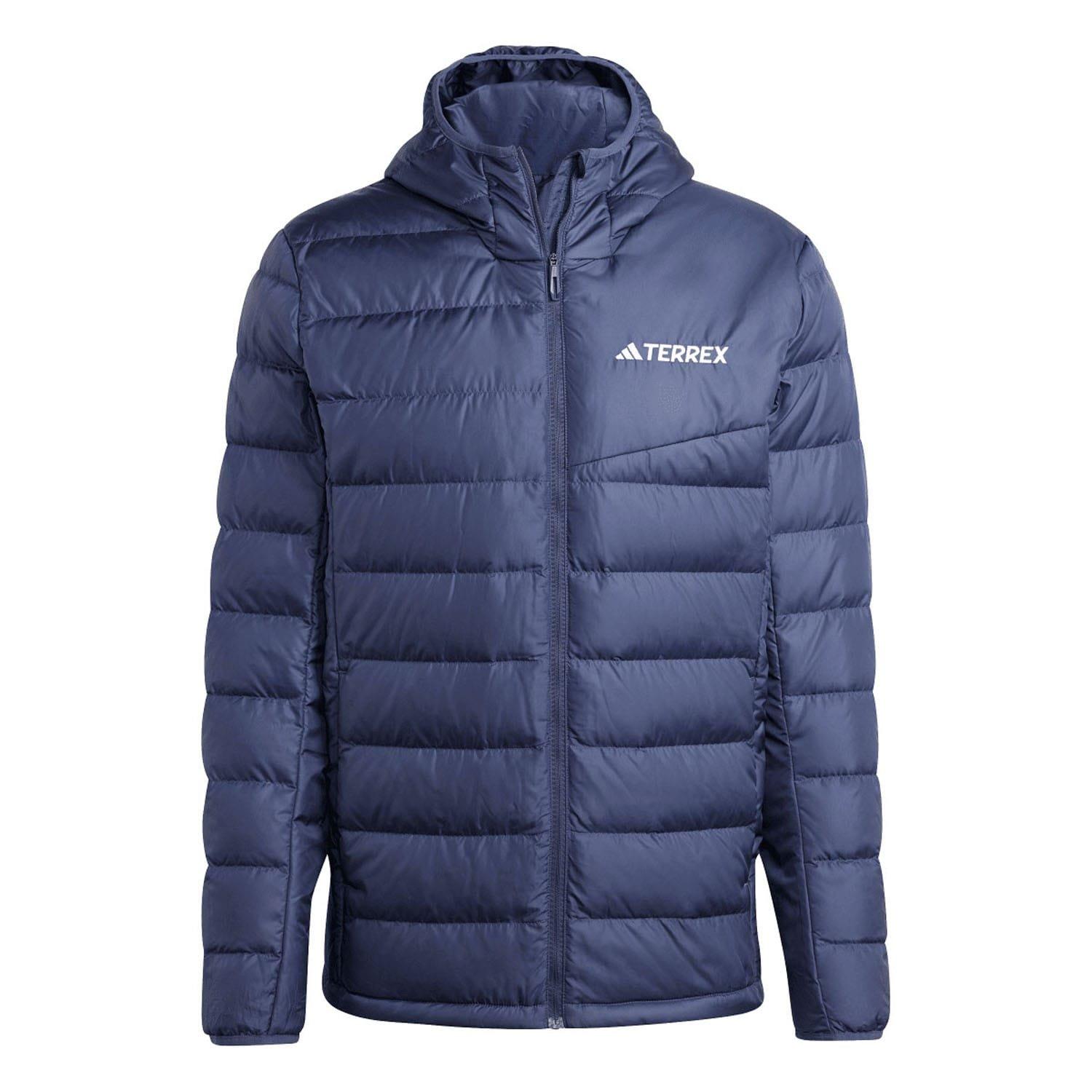 Navy - adidas - Terrex Multi Light Down Hooded Jacket - 3