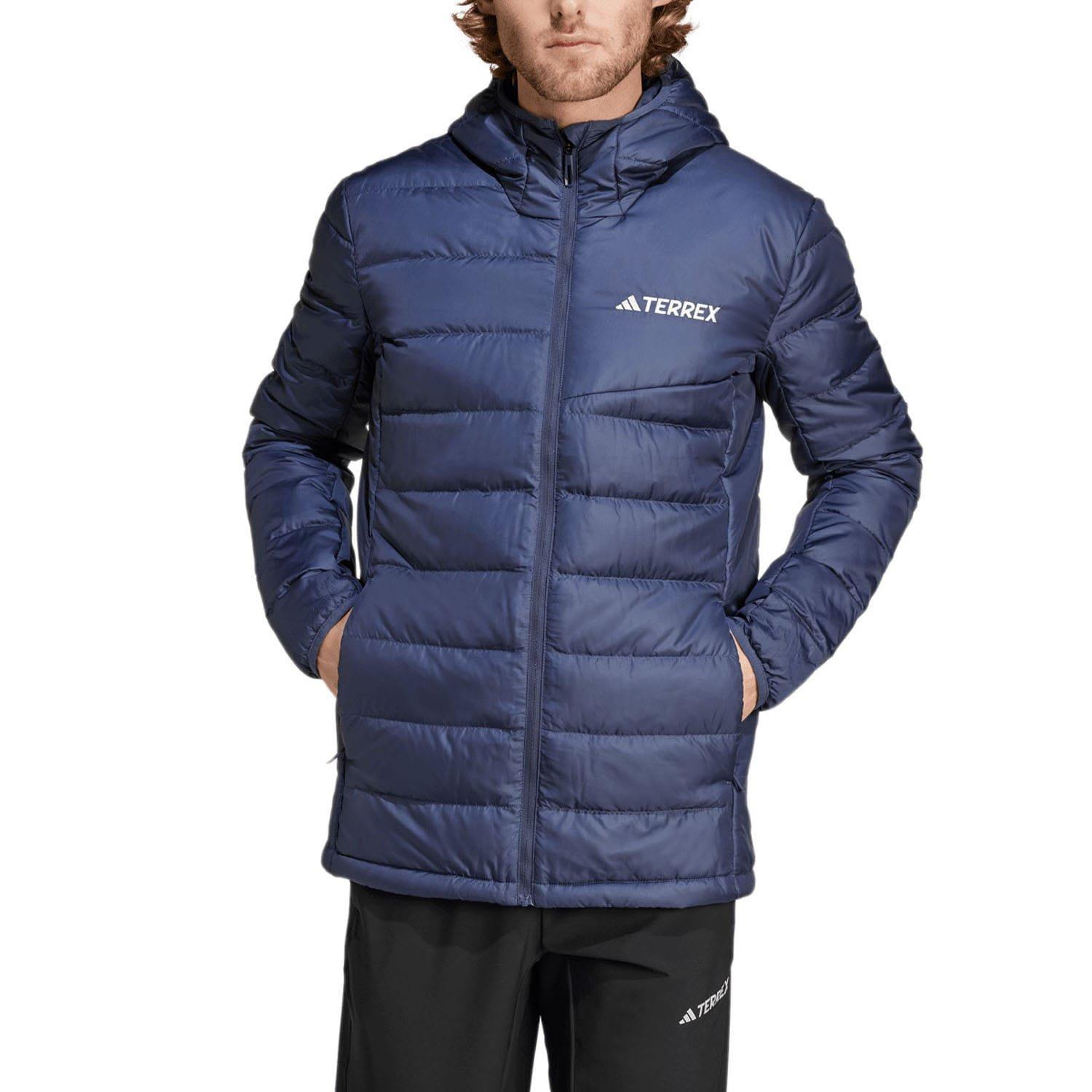 Navy - adidas - Terrex Multi Light Down Hooded Jacket - 4