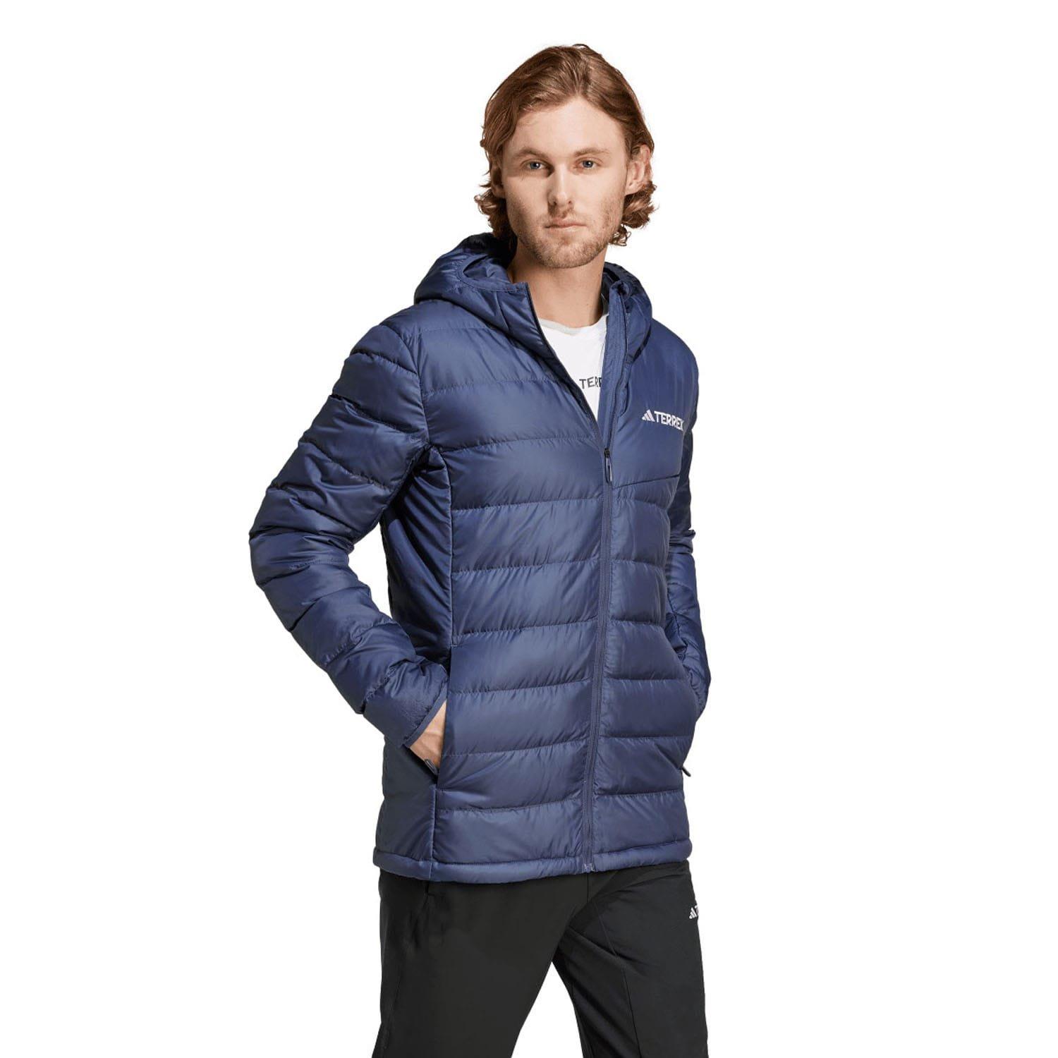 Navy - adidas - Terrex Multi Light Down Hooded Jacket - 6