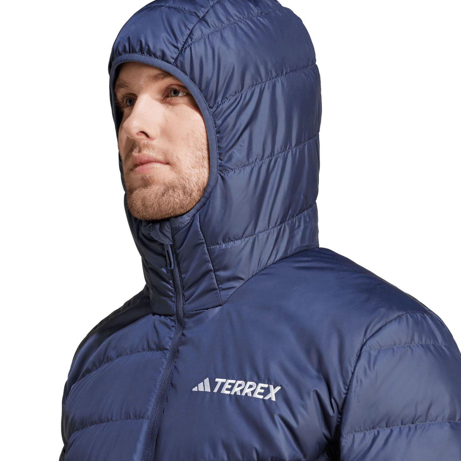 Navy - adidas - Terrex Multi Light Down Hooded Jacket - 7