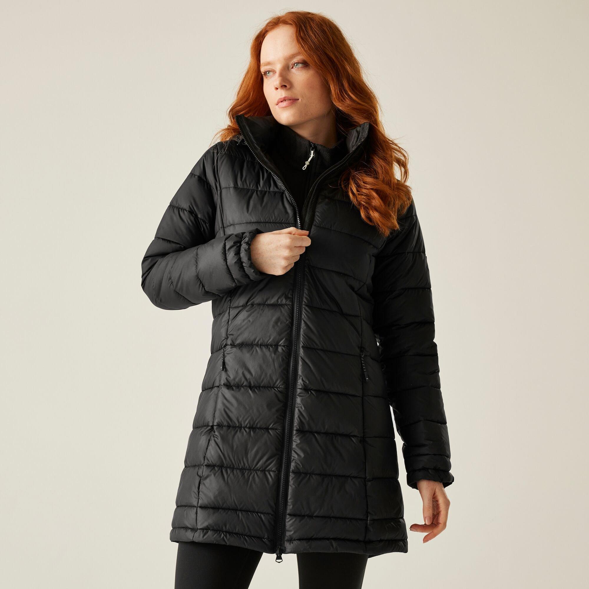 Women's Starler Detachable Hood Water-Resistant Quilted Jacket