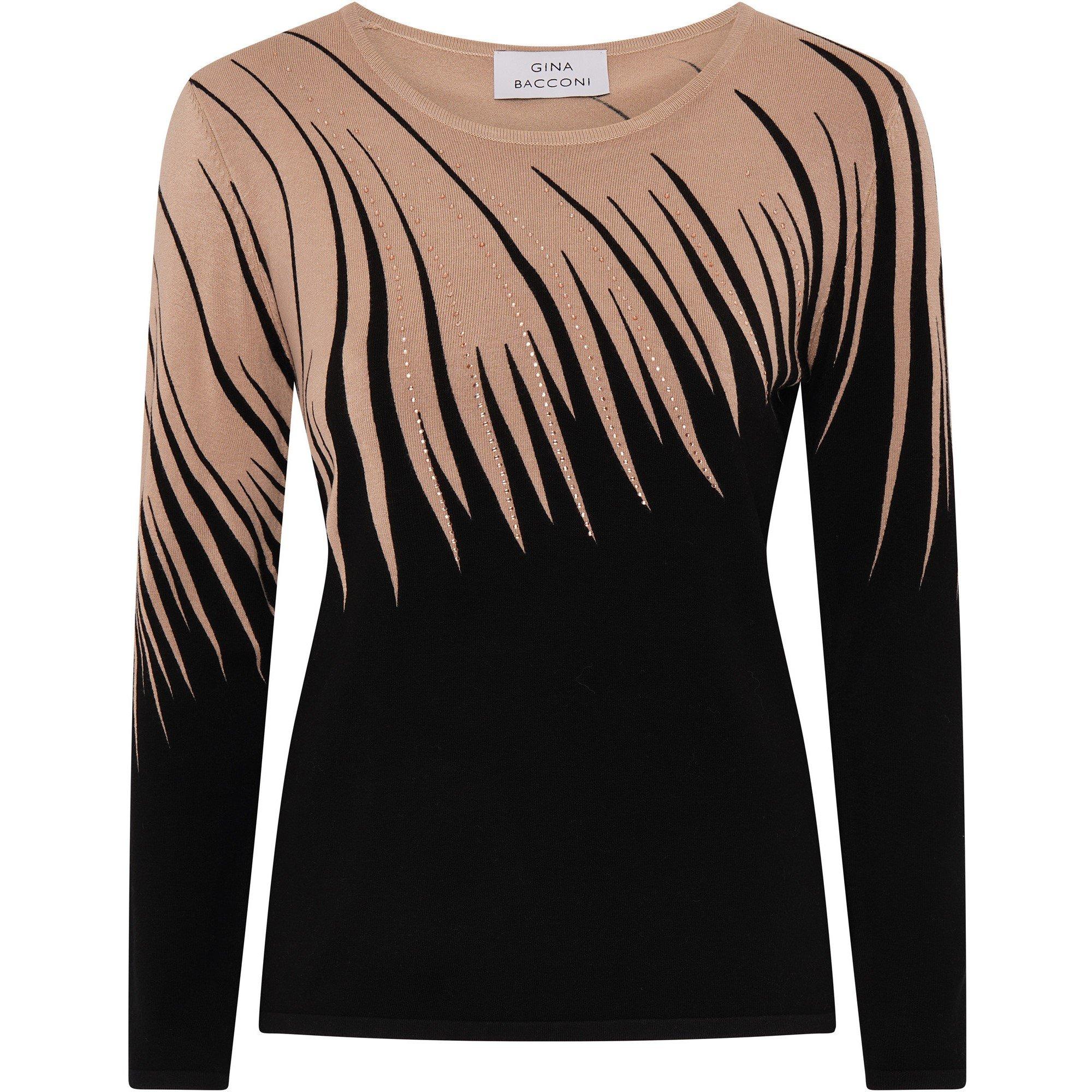 Gina Bacconi Neena Abstract Print Jumper