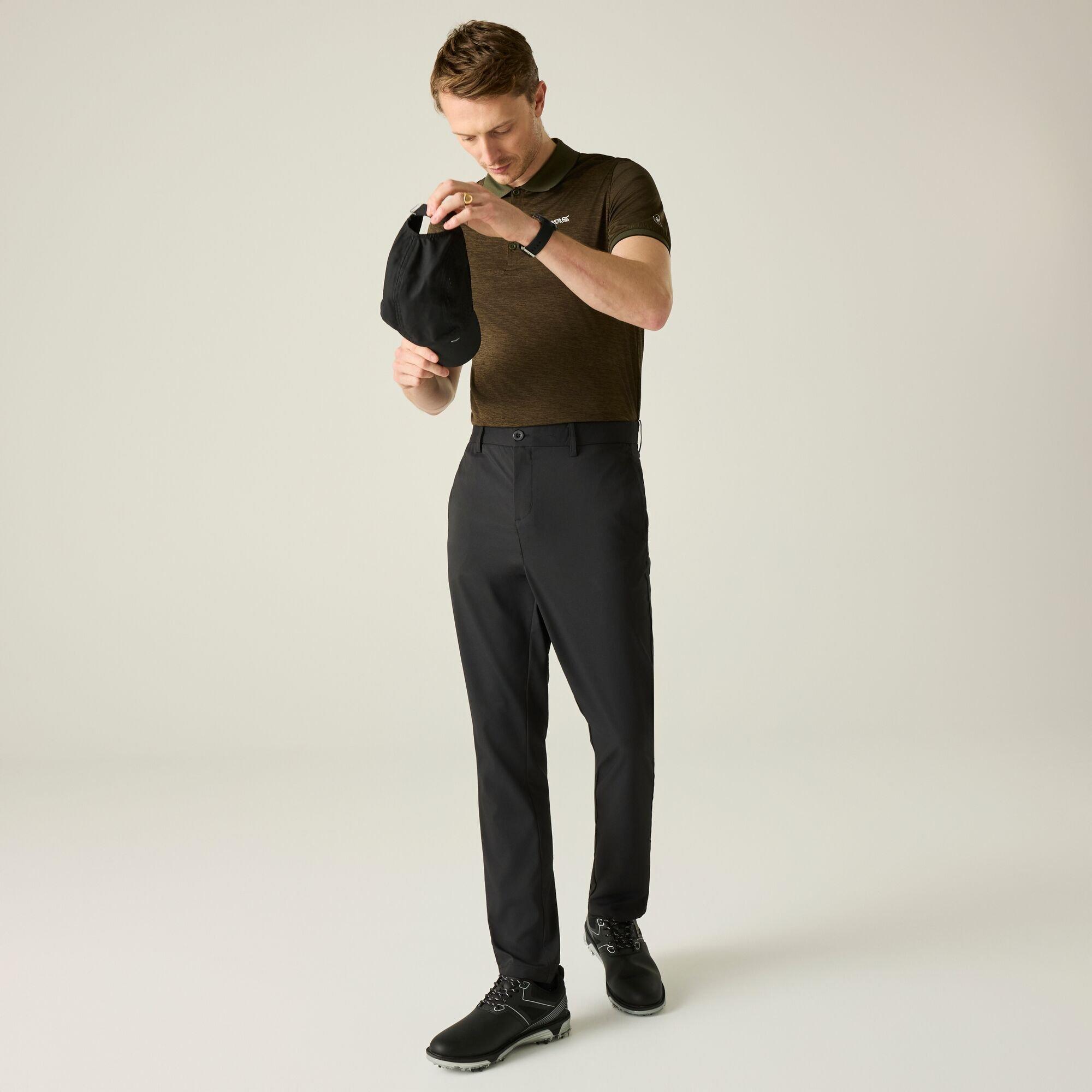 Black - Regatta - Gadley Stretch Trousers - 6