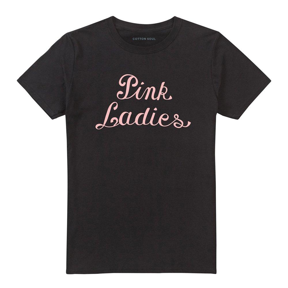 Black - Other - Grease Pink Ladies T Shirt Black - 4