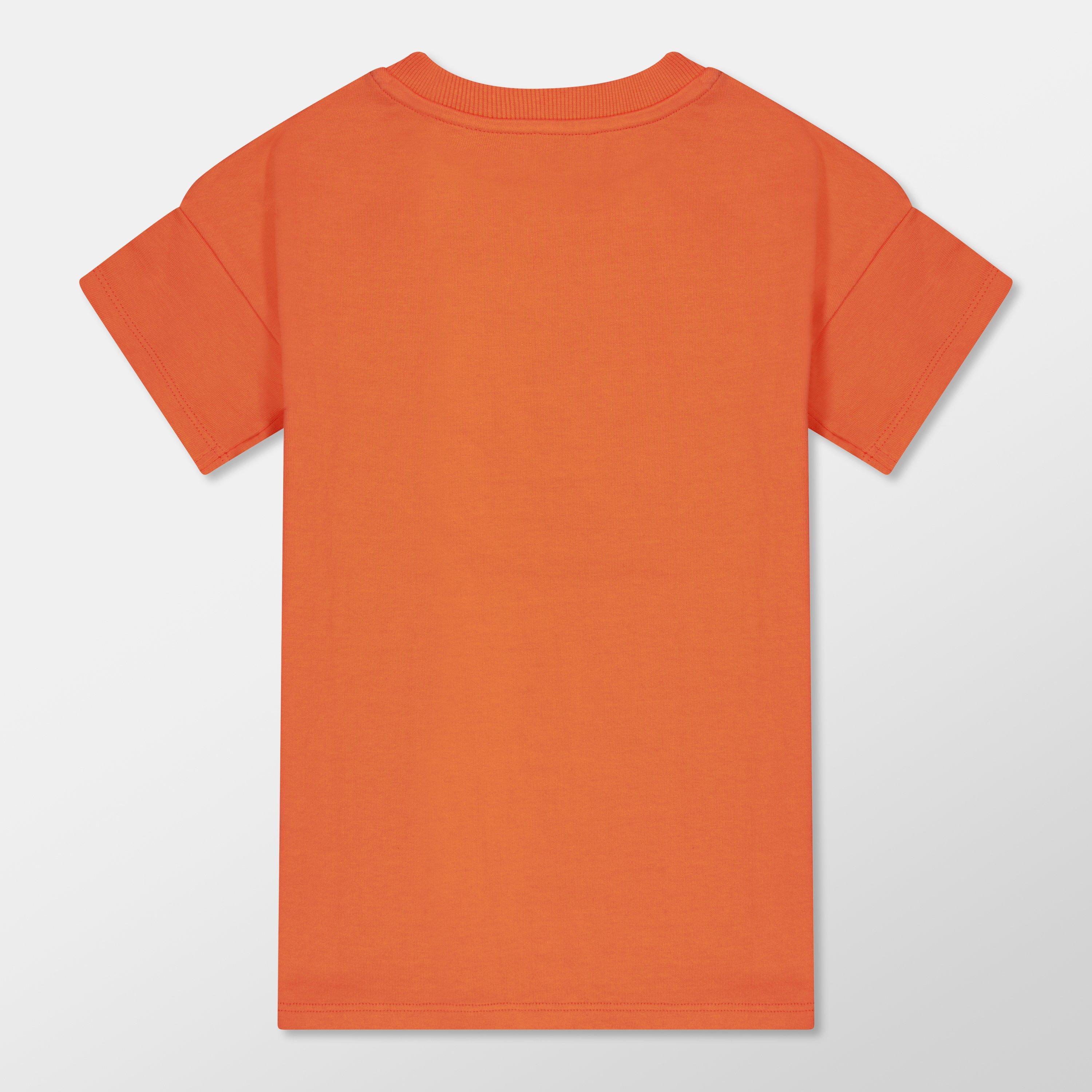 Coral Red - Kenzo - Kids' T-Shirt Dresses - 2