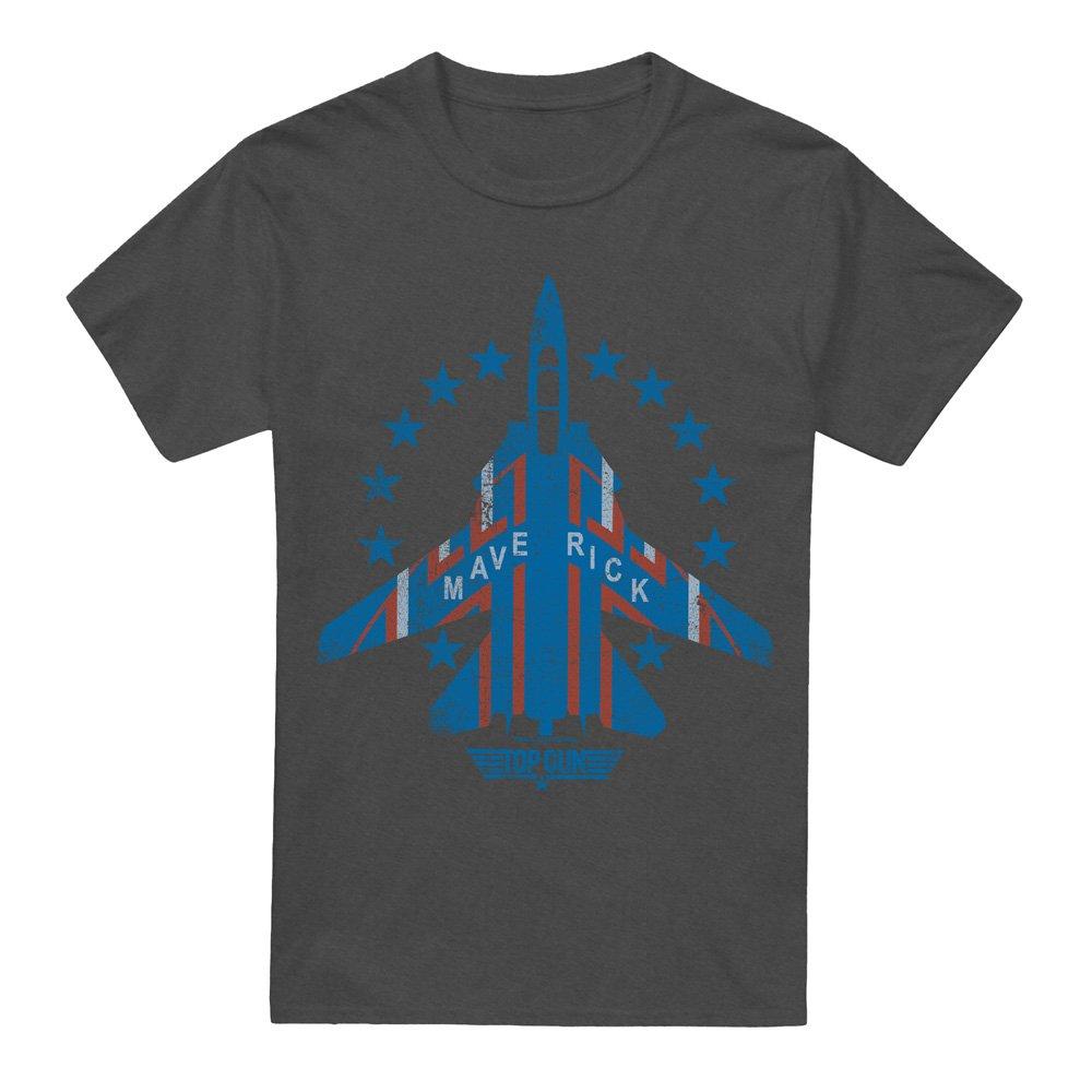 Grey - Top Gun - Top Gun Maverick T-Shirt Charcoal - 4