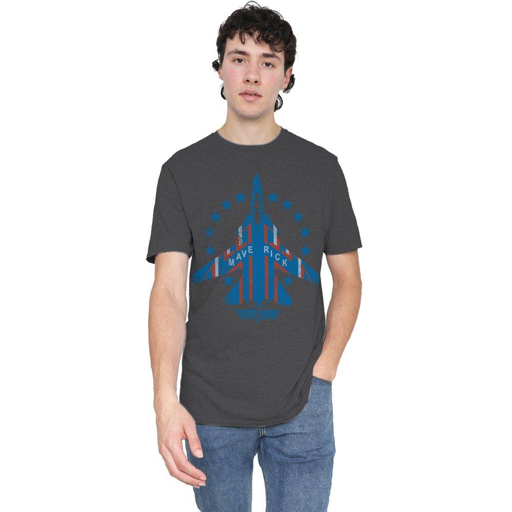 Top Gun Top Gun Maverick T-Shirt Charcoal