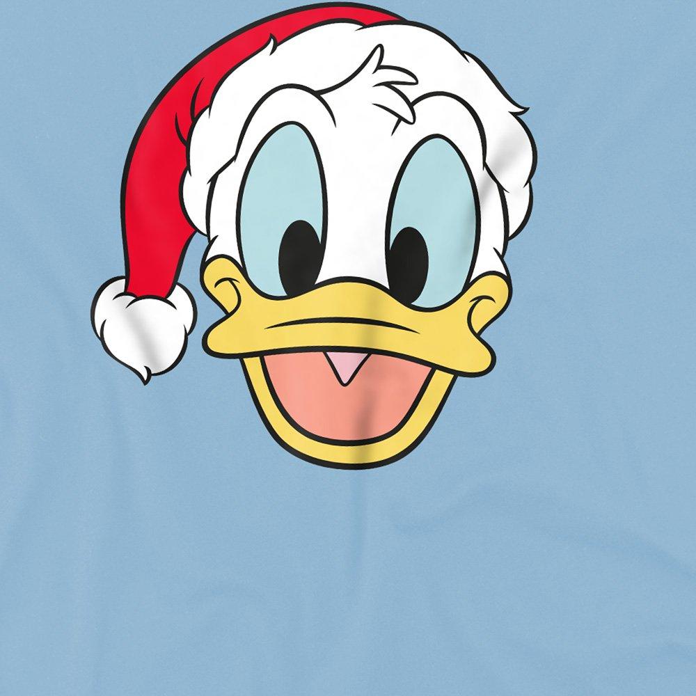 Light Blue - Disney - Donald Duck Santa Hat Kids T-Shirt Light Blue - 2