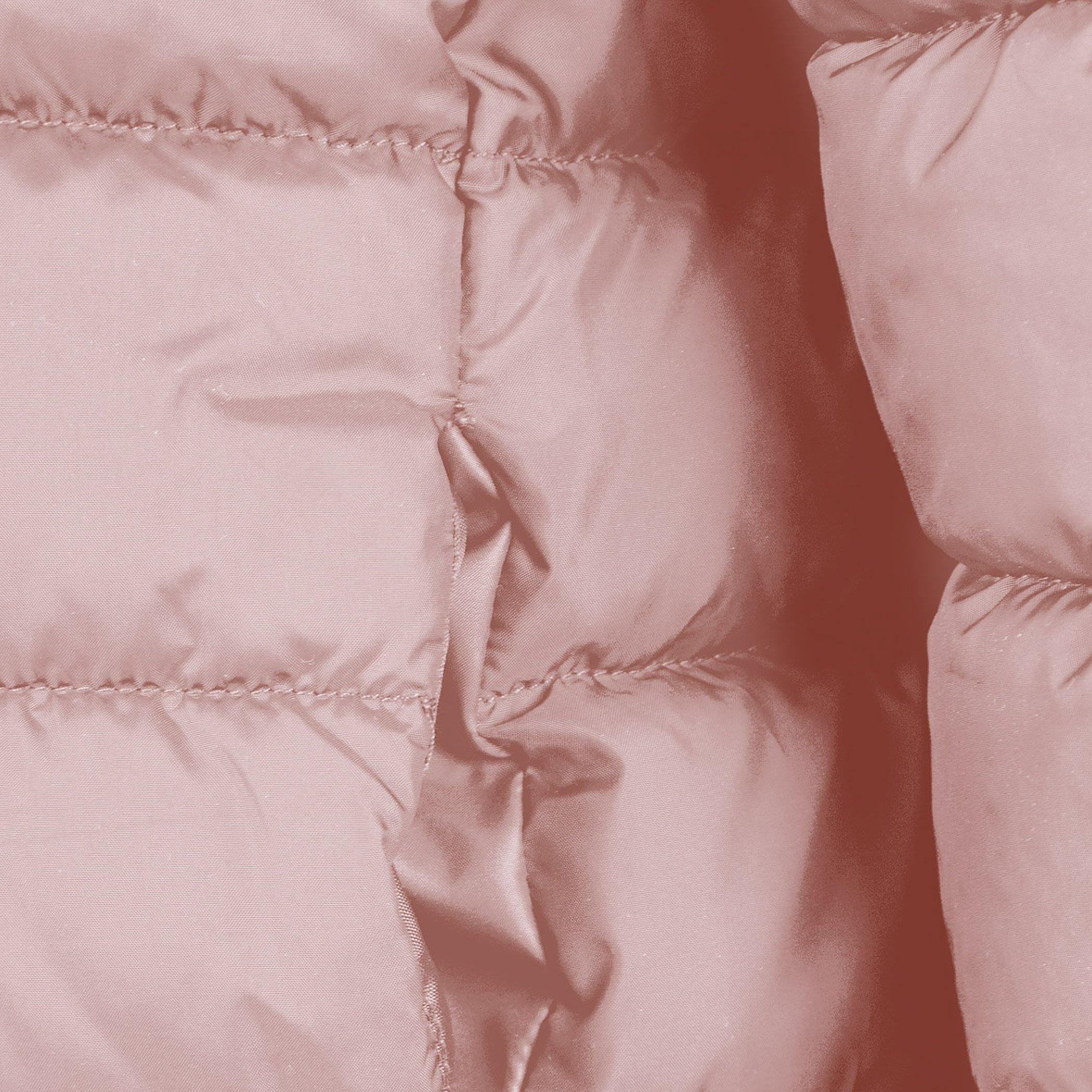 Roze - Minoti - Girls quilted jacket with zip removable hood pink - 5