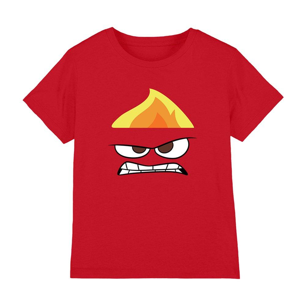 Disney Disney Inside Out Anger Face Kids T-Shirt Red