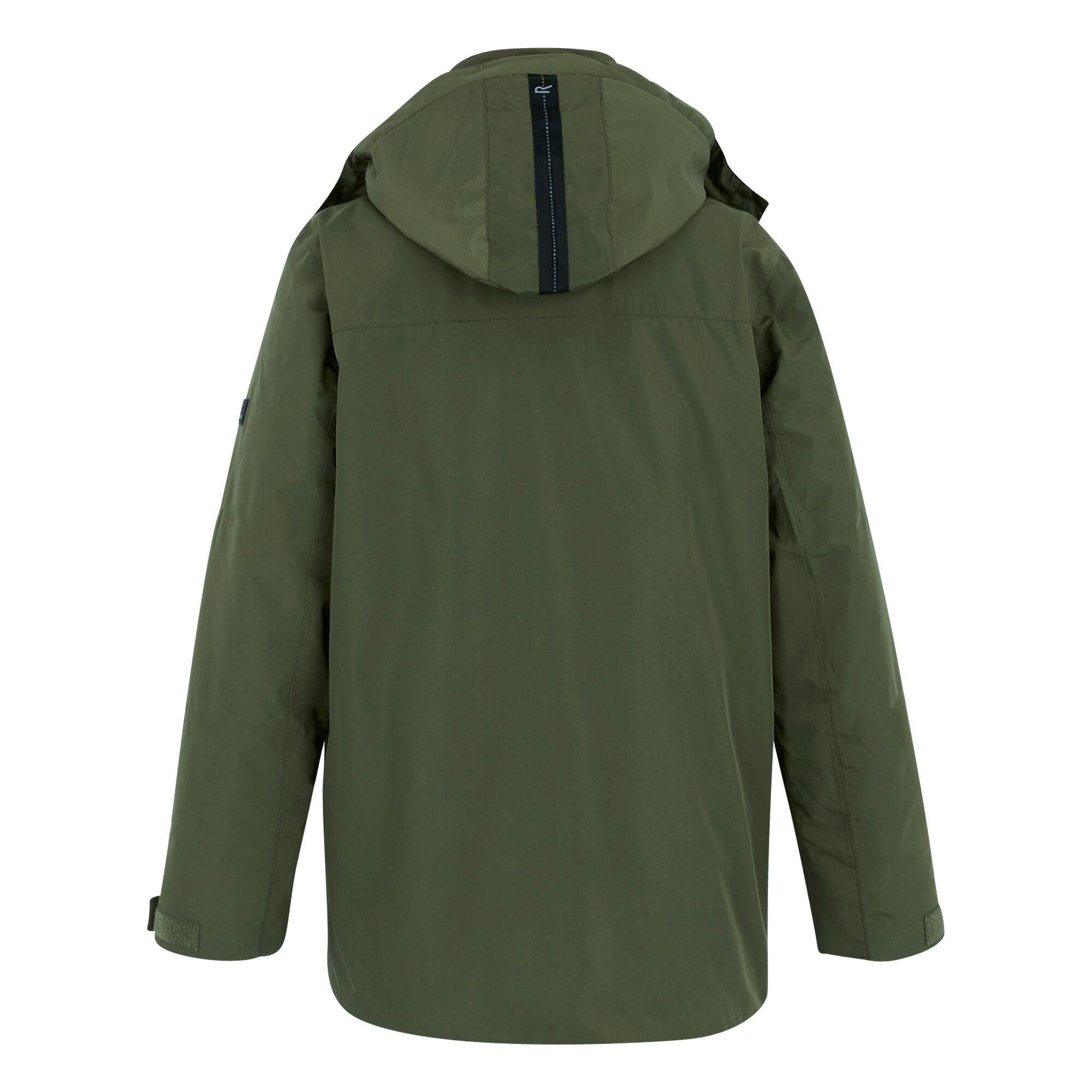 Olive Green - Regatta - Men's Marron Isotex 15000 Breathable Insulated Waterproof Jacket - 11