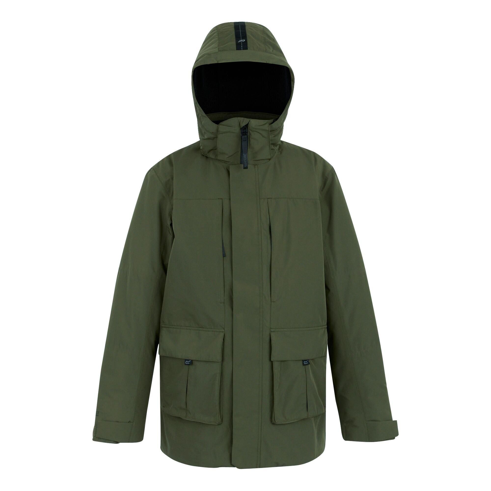 Olive Green - Regatta - Men's Marron Isotex 15000 Breathable Insulated Waterproof Jacket - 10
