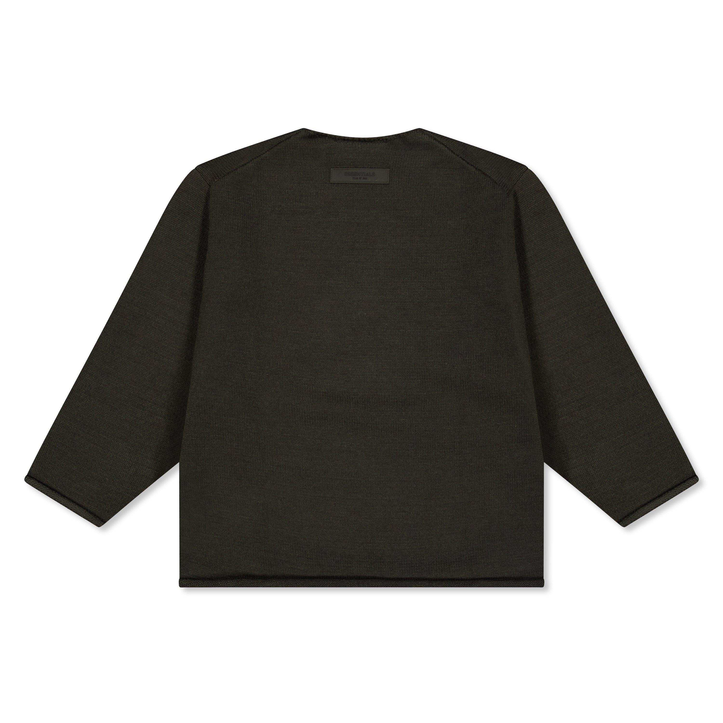 Iron - Fear Of God Essentials - Unisex Kids' Big E Sweater Crew Sweatshirt - 2