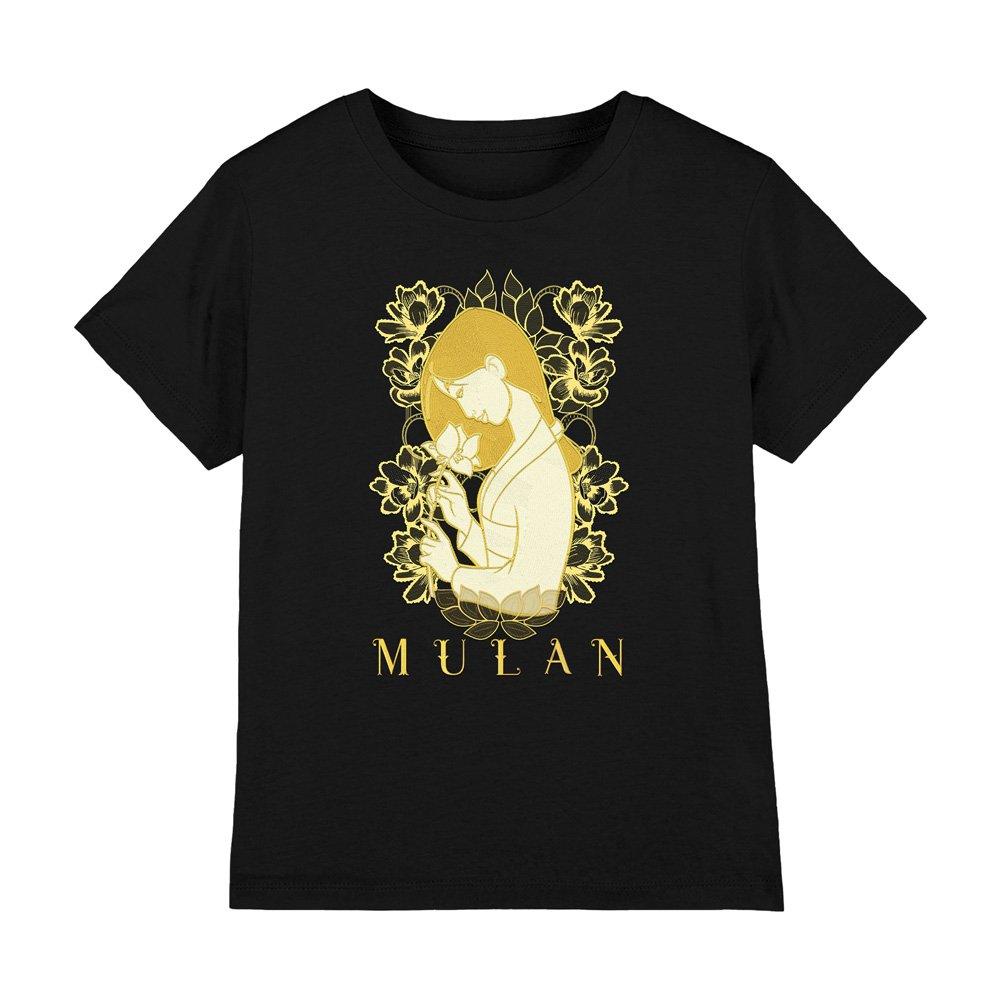 Black - Disney - Mulan Golden Garden T-Shirt Black - 1