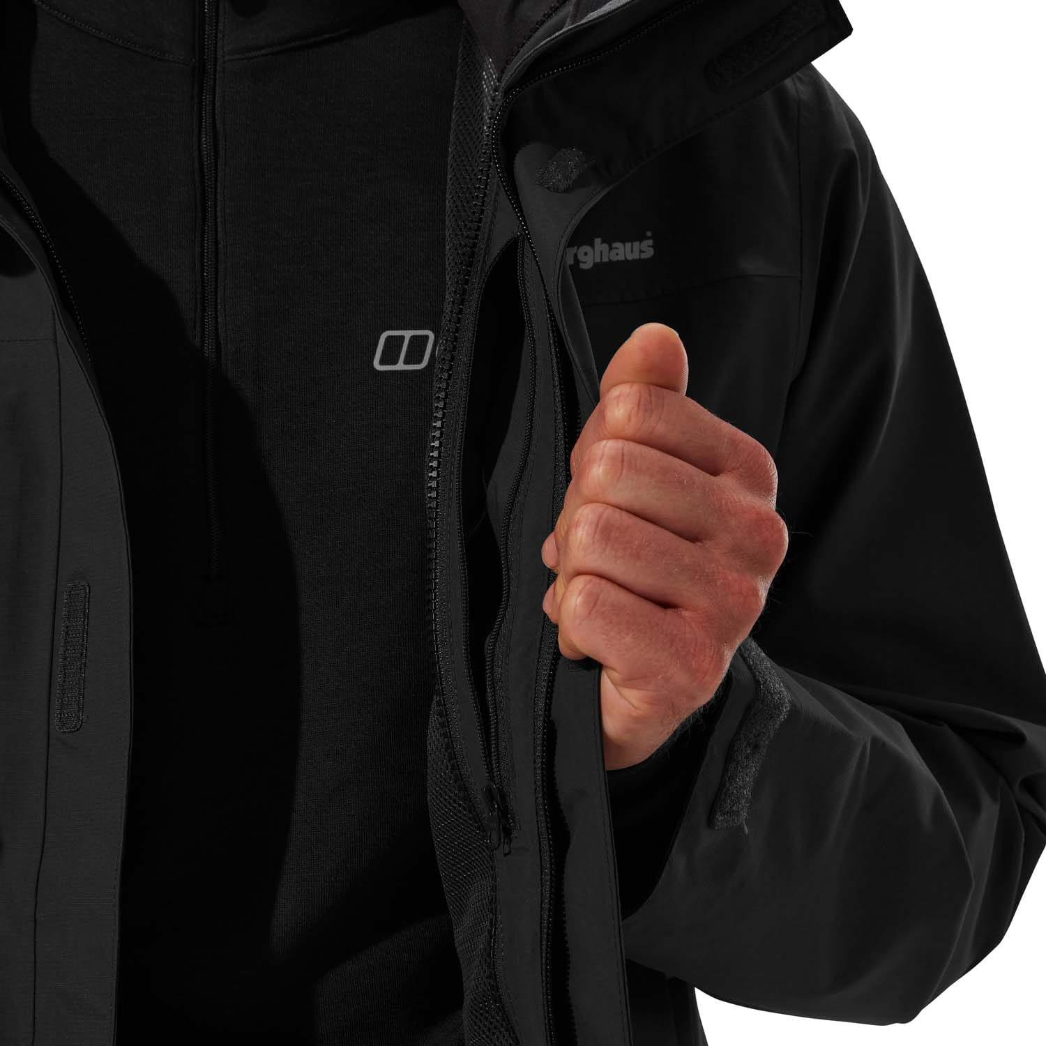 Black - Berghaus - Hillwalker InterActive Jacket - 3