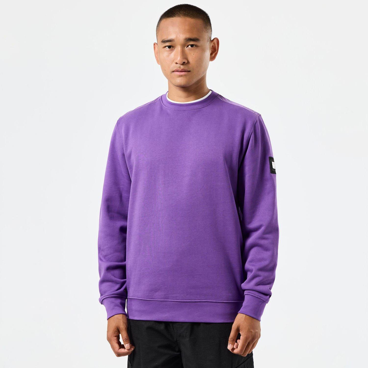 Purple - Weekend Offender - F Bomb Crewneck Sweatshirt - 1