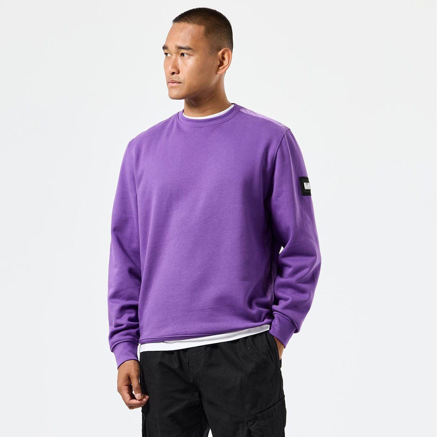 Purple - Weekend Offender - F Bomb Crewneck Sweatshirt - 6
