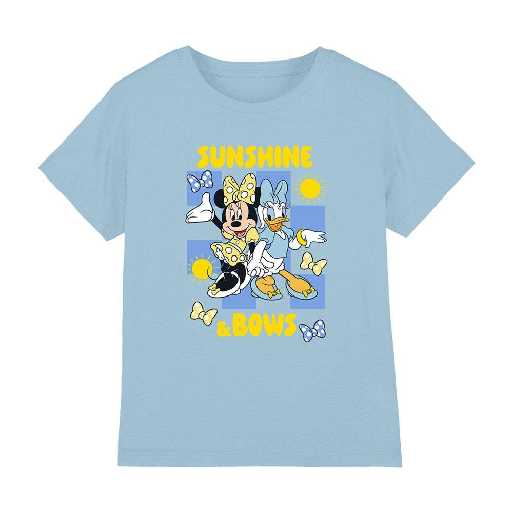 Light Blue - Disney - Minnie And Daisy Sunshine Bows Kids T-Shirt Light - 1