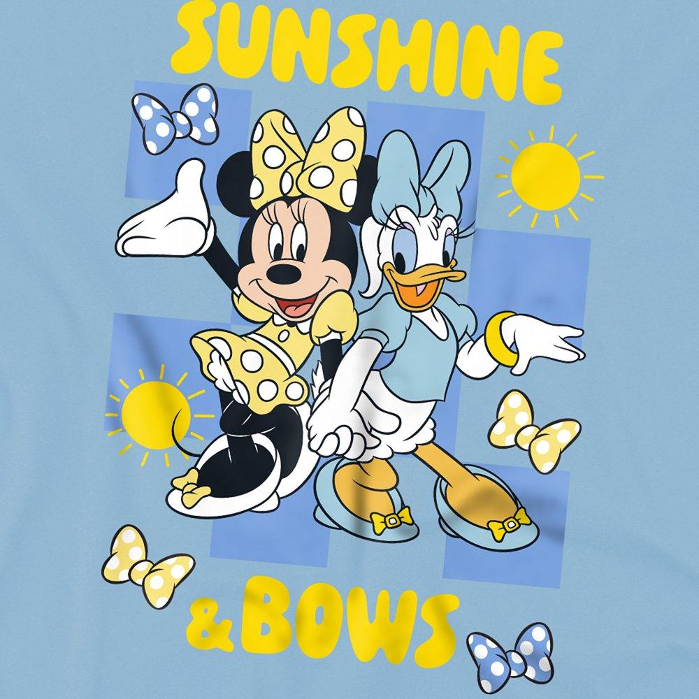 Light Blue - Disney - Minnie And Daisy Sunshine Bows Kids T-Shirt Light - 2