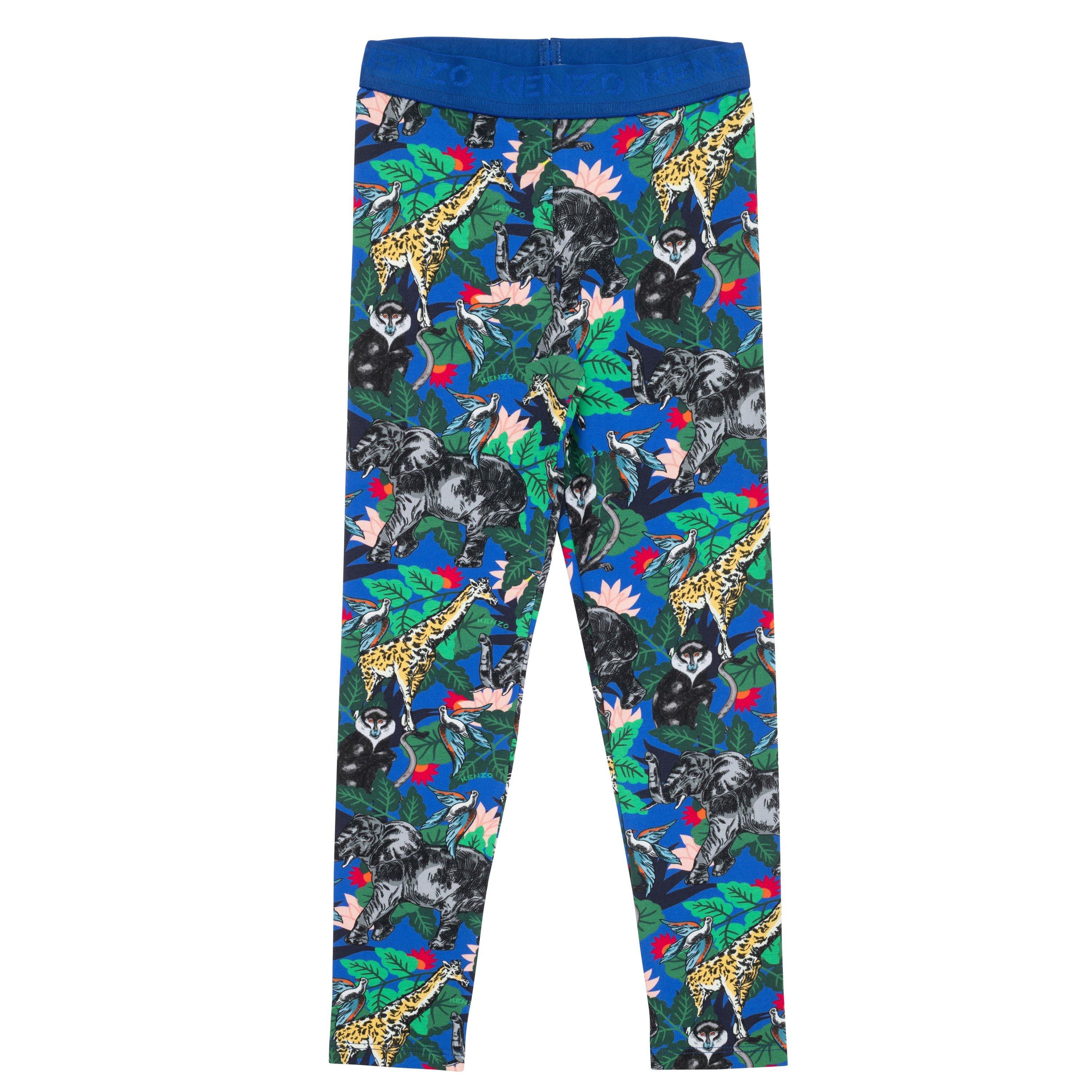 Blue - Kenzo - Kids Leggings - 1