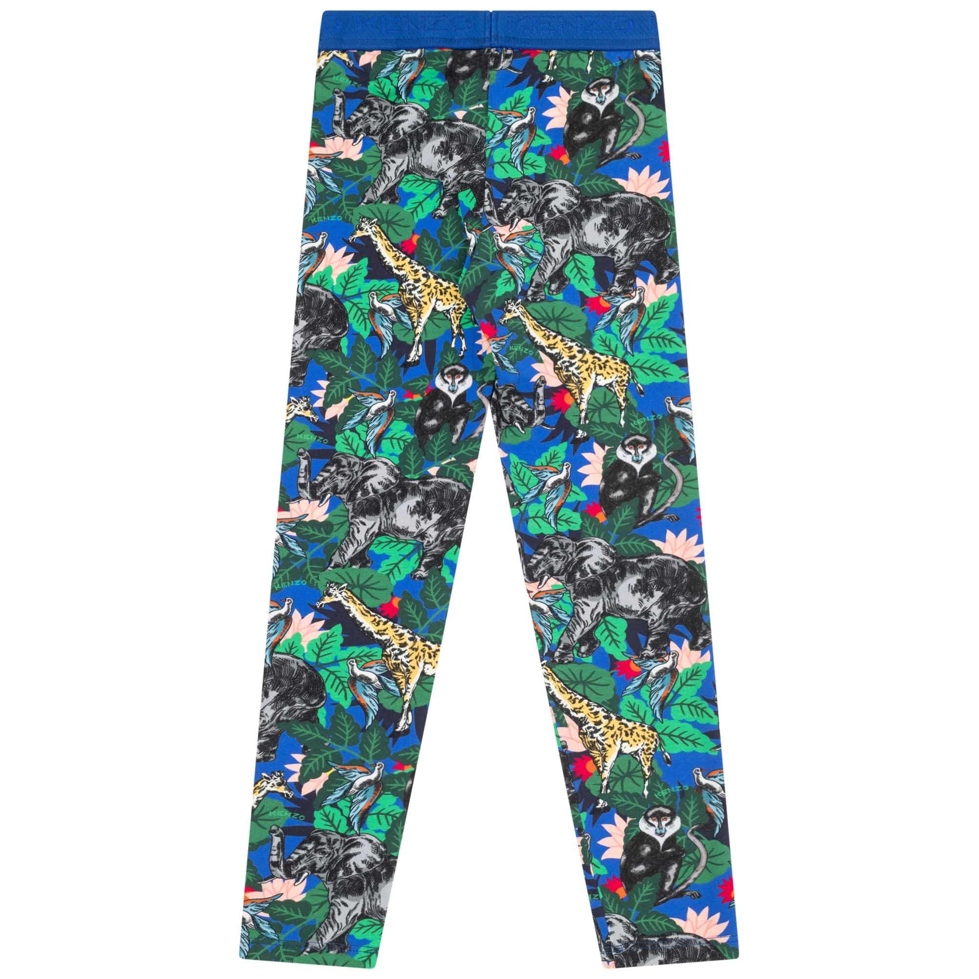 Blue - Kenzo - Kids Leggings - 2