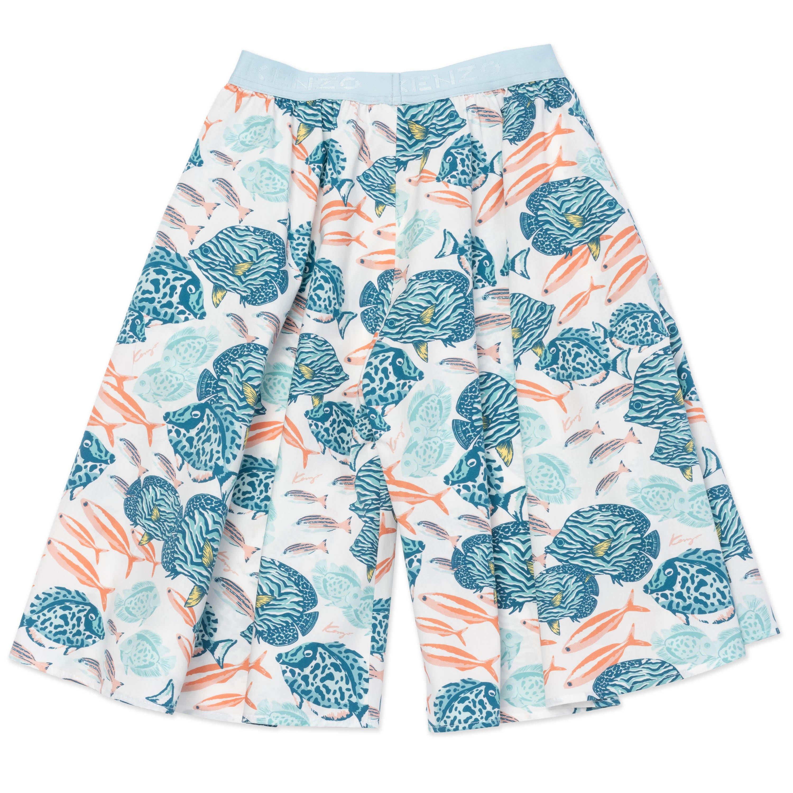 White - Kenzo - Kids Straight Trousers - 2