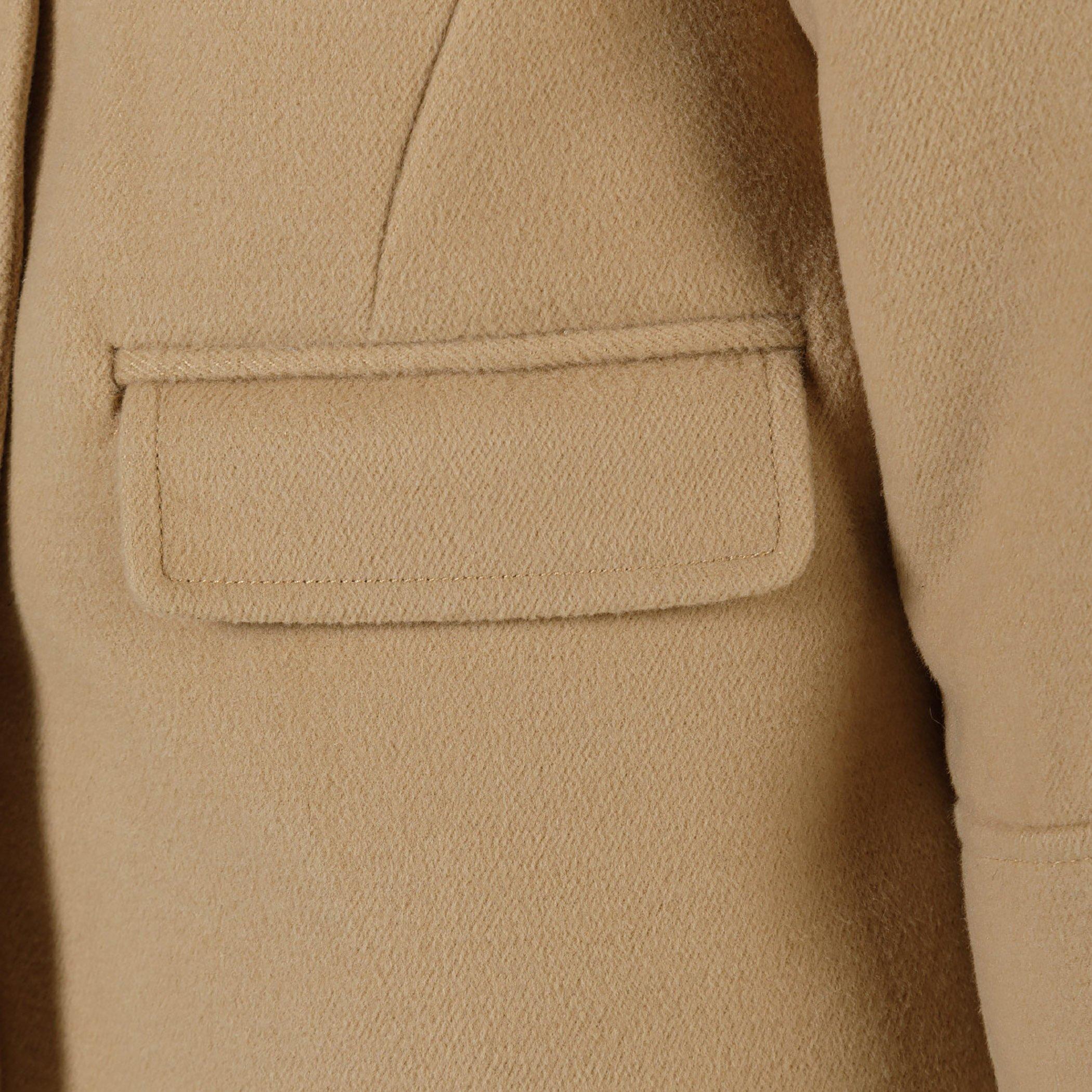 Kameel - Minoti - Girls padded coat with button fastening beige - 6