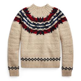 Polo Ralph Lauren Fair Isle Wool Blend Sweater