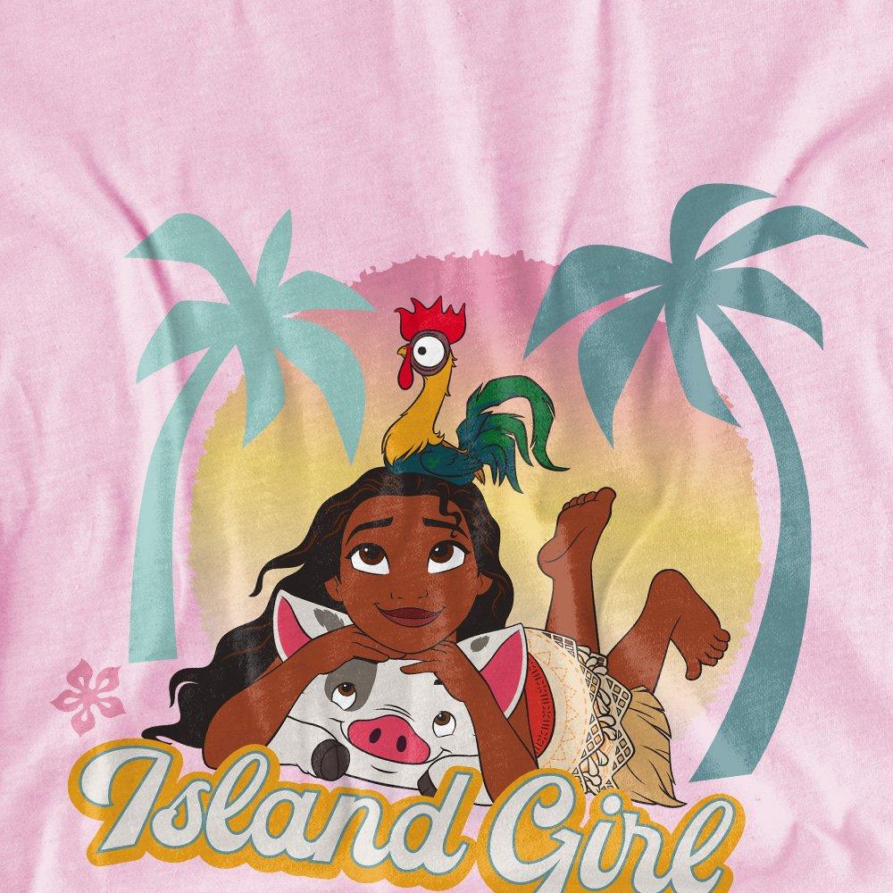 Light Pink - Disney - Island Girl T-Shirt Light Pink - 2