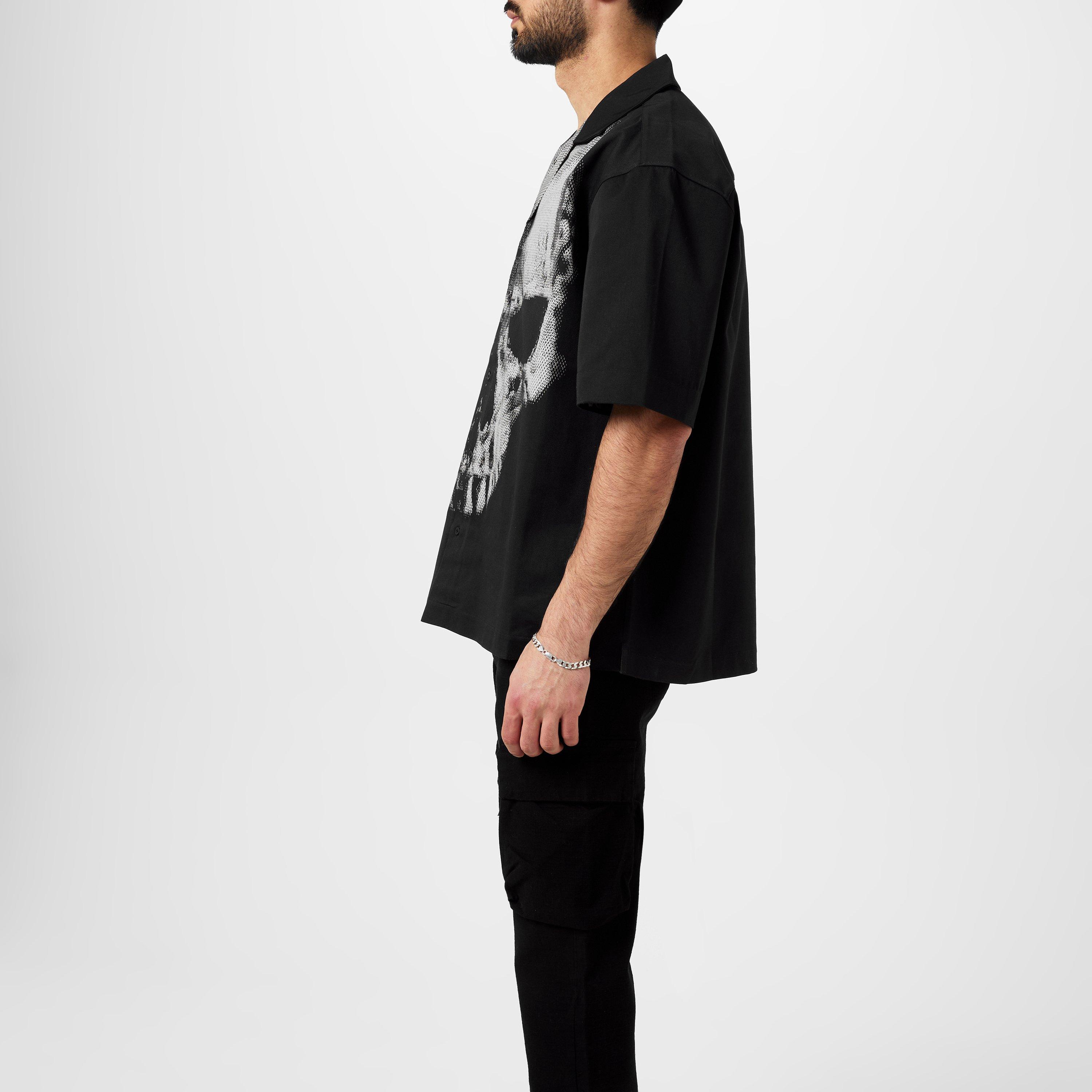 Skull P215 - 44 LABEL GROUP - Men's Short-Sleeve Bowling Shirt - 2