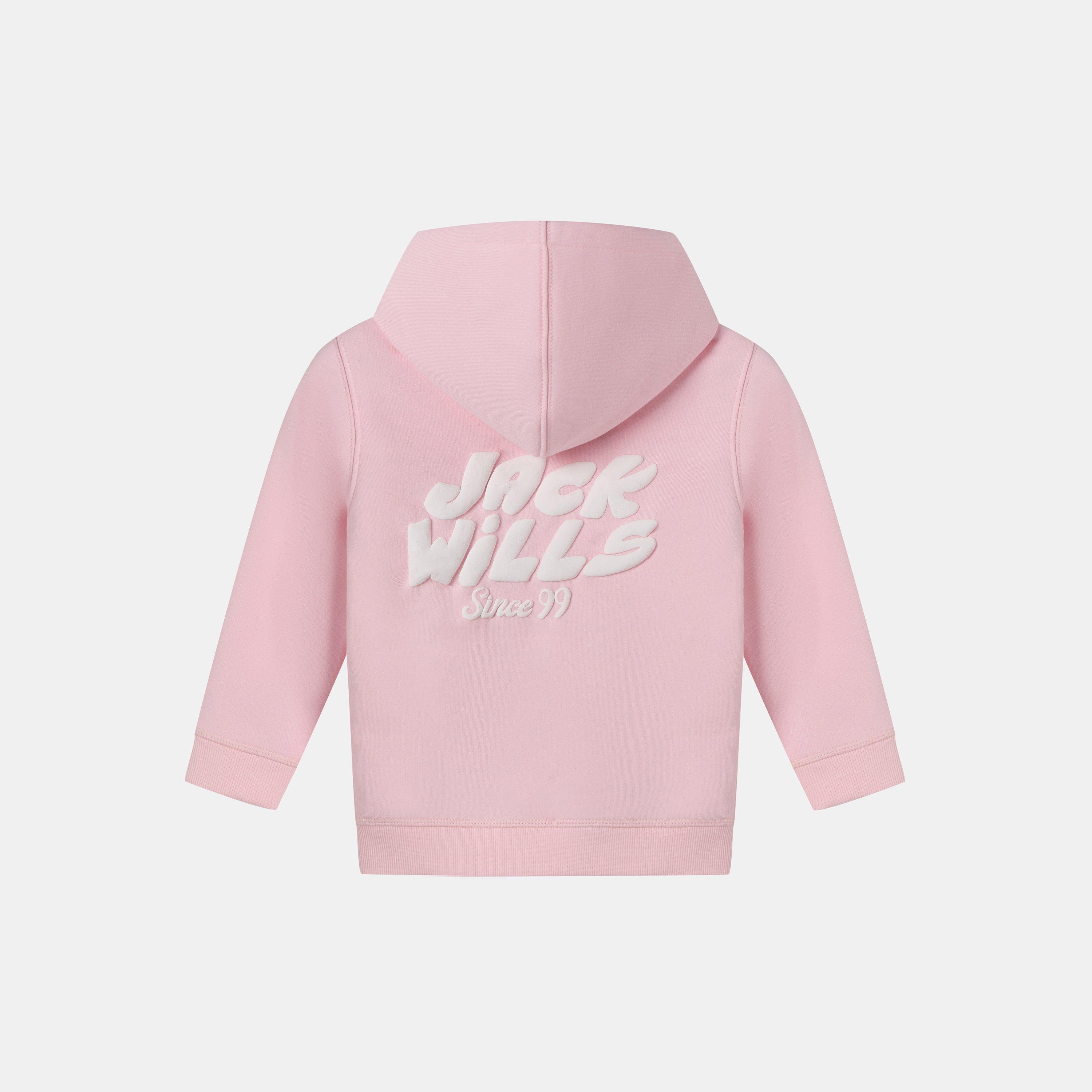 Roze/Wit - Jack Wills - JW  Hoodie & Jogger Set Infant - 5