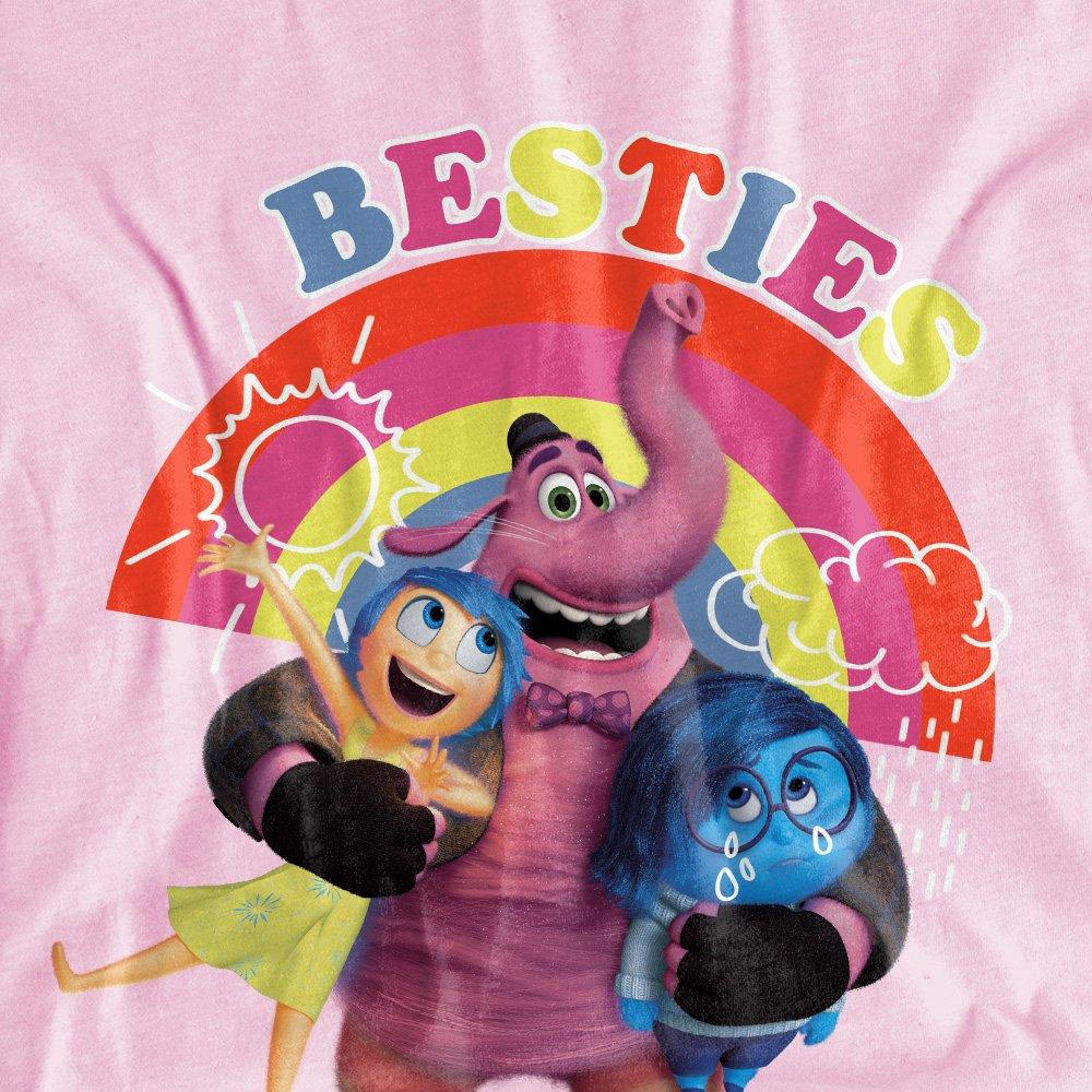 Light Pink - Disney - Joy Besties T-Shirt Light Pink - 2