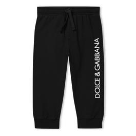 Dolce and Gabbana Logo Jersey Jogging Bottoms Infants