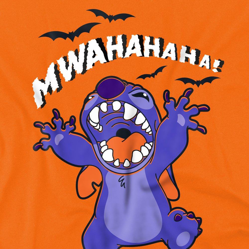 Orange - Disney - Lilo Stitch Evil Laugh kids t-shirt - 2