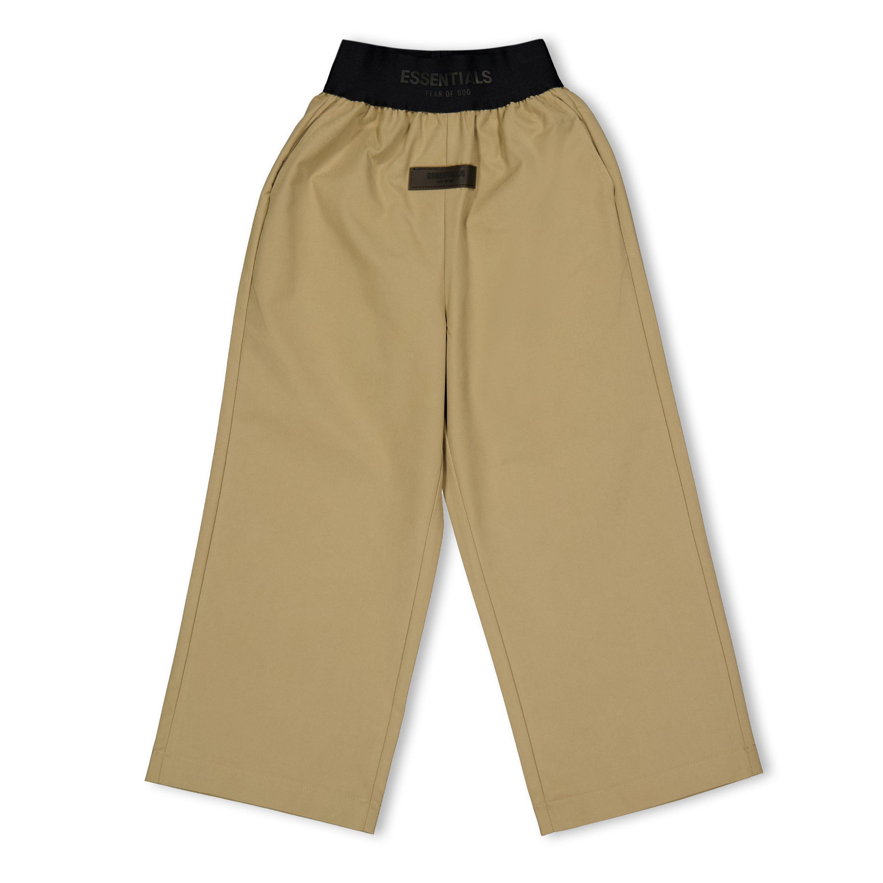 Oak - Fear Of God Essentials - Unisex Kids' Relaxed Open Hem Fleece Jogging Bottoms - 1