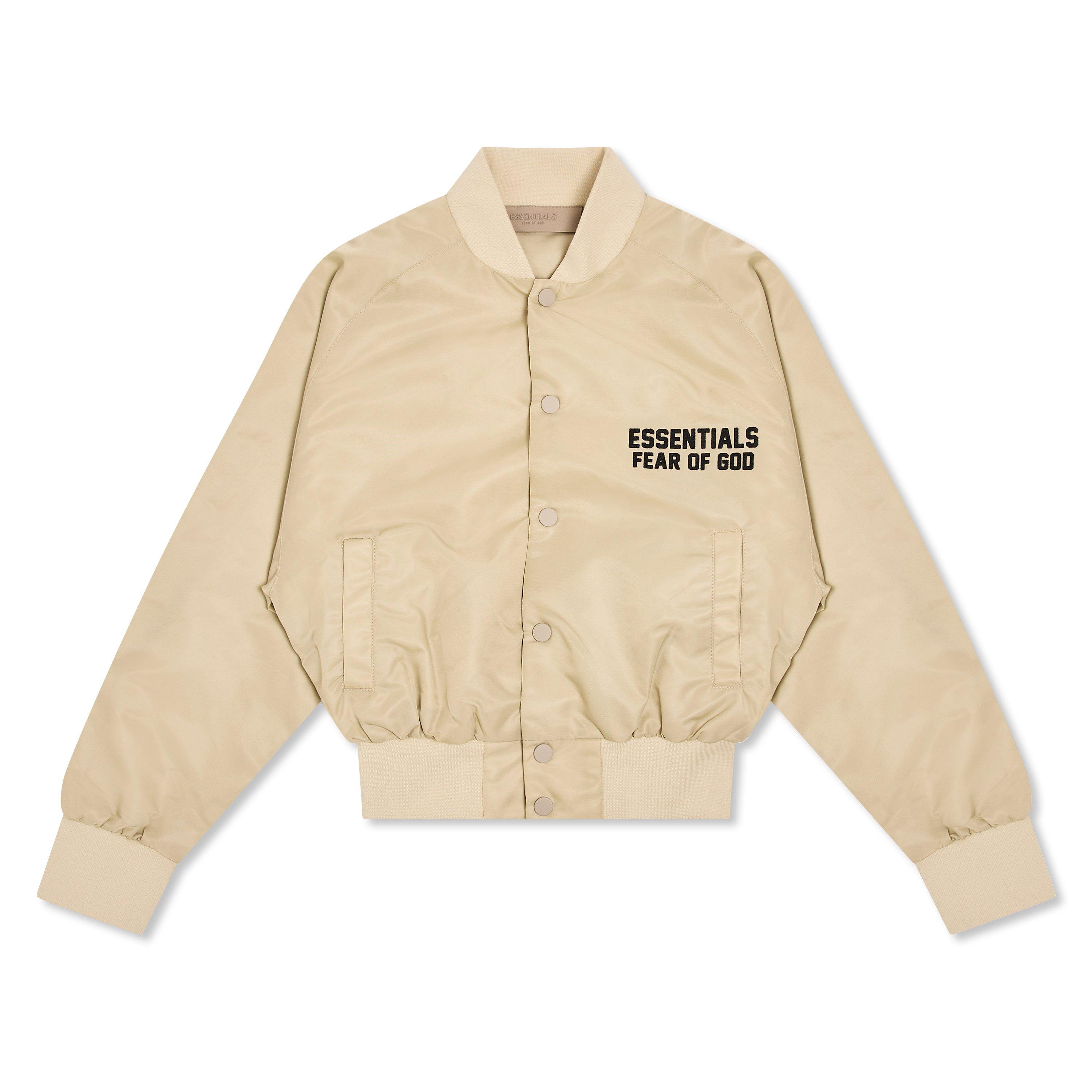 Wheat - Fear Of God Essentials - Unisex Kids' Baseball Softshell Jacket - 1