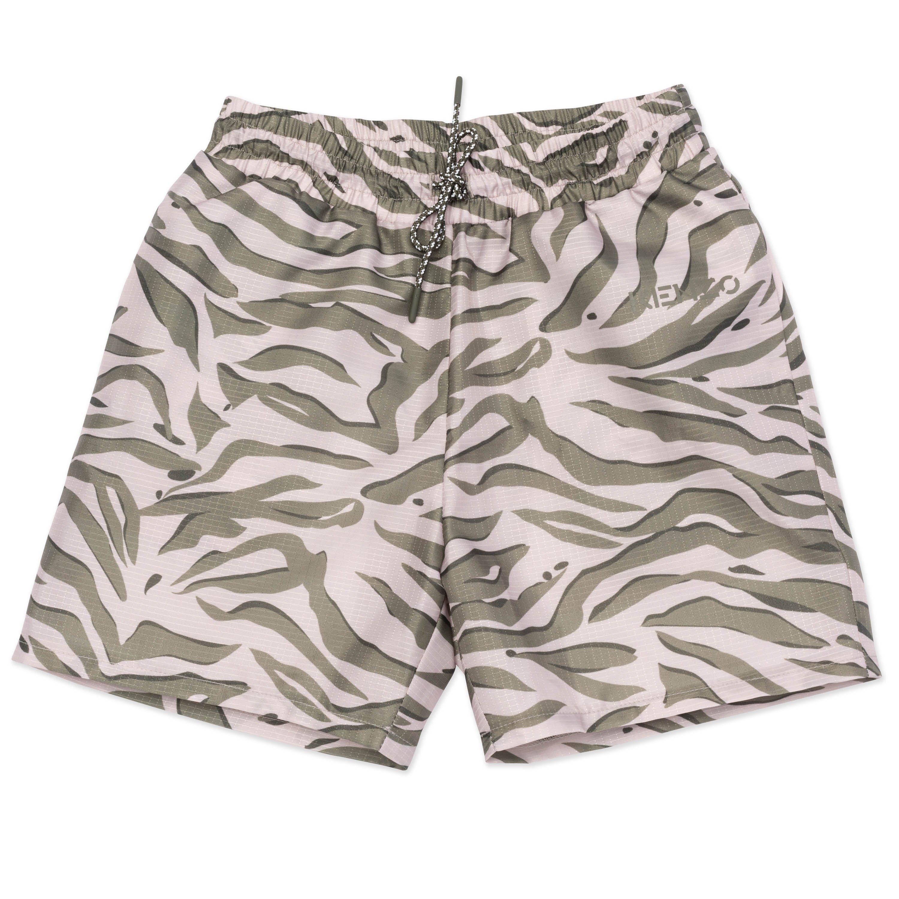 Stone - Kenzo - Kids' Fleece Jogger Shorts - 1