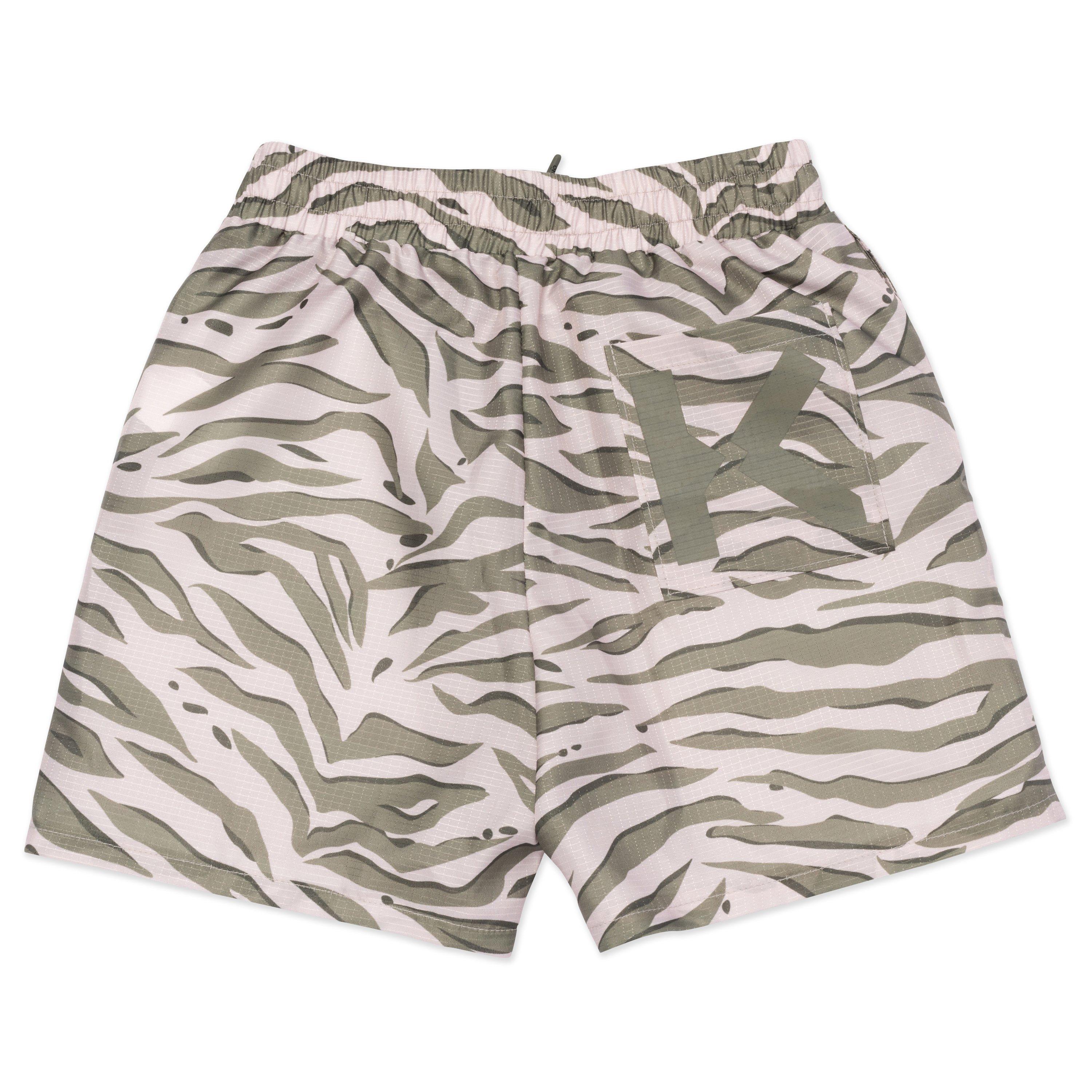 Stone - Kenzo - Kids' Fleece Jogger Shorts - 2