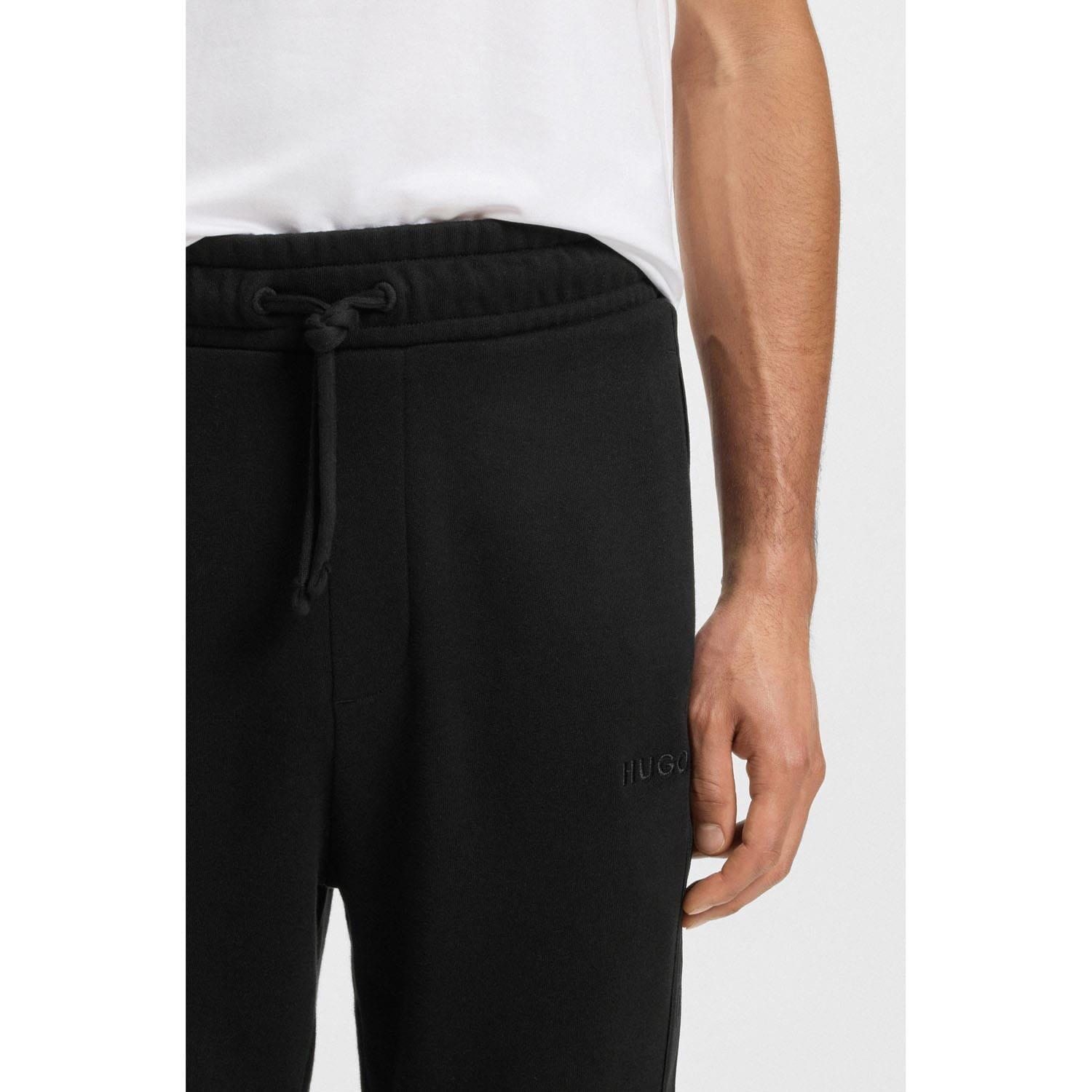 Black - Hugo - Tonal Logo Tracksuit Bottoms - 3