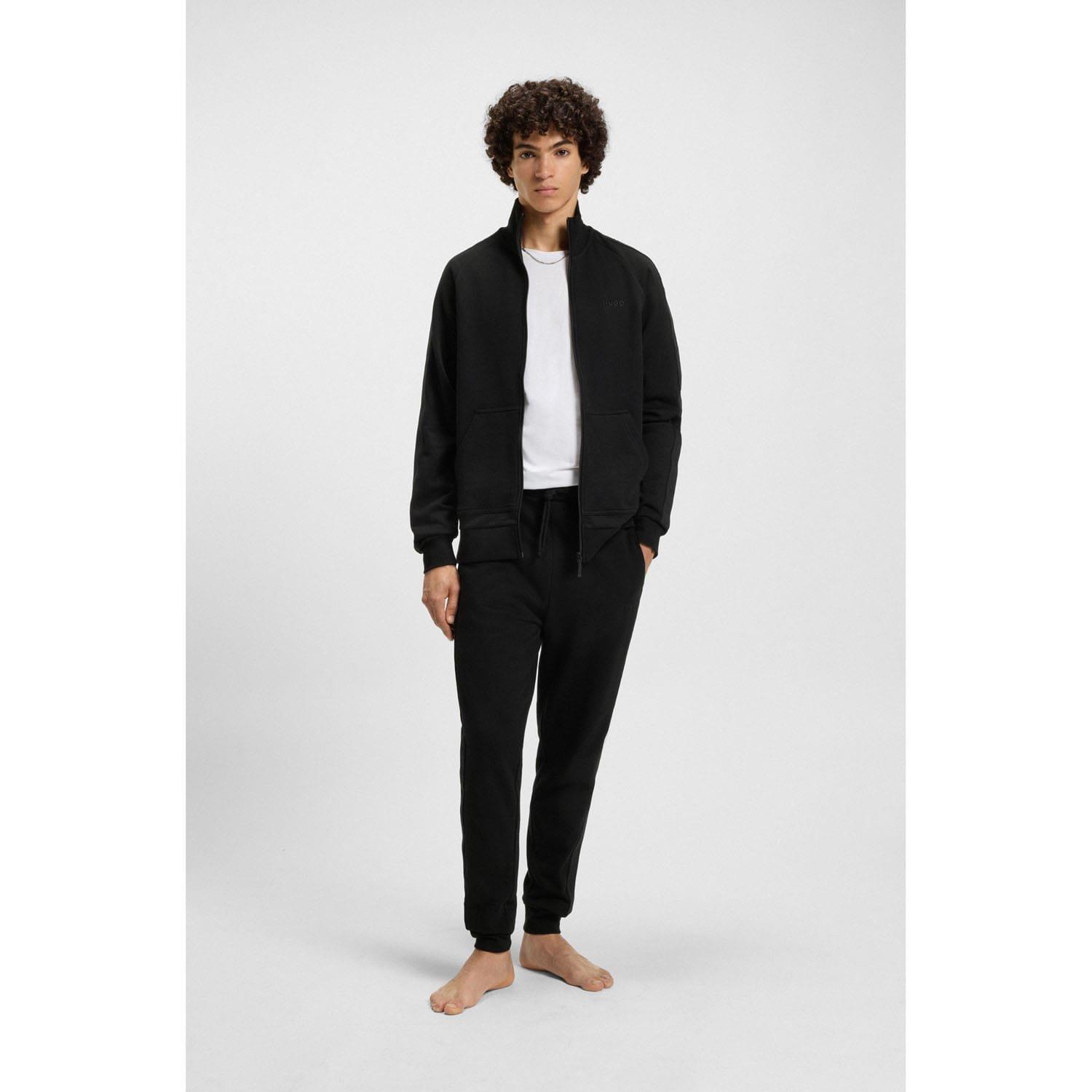 Black - Hugo - Tonal Logo Tracksuit Bottoms - 4