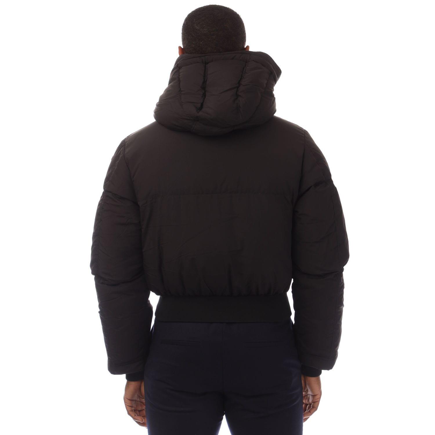 Black - Diesel - W-Peyt-Short Down Jacket - 2