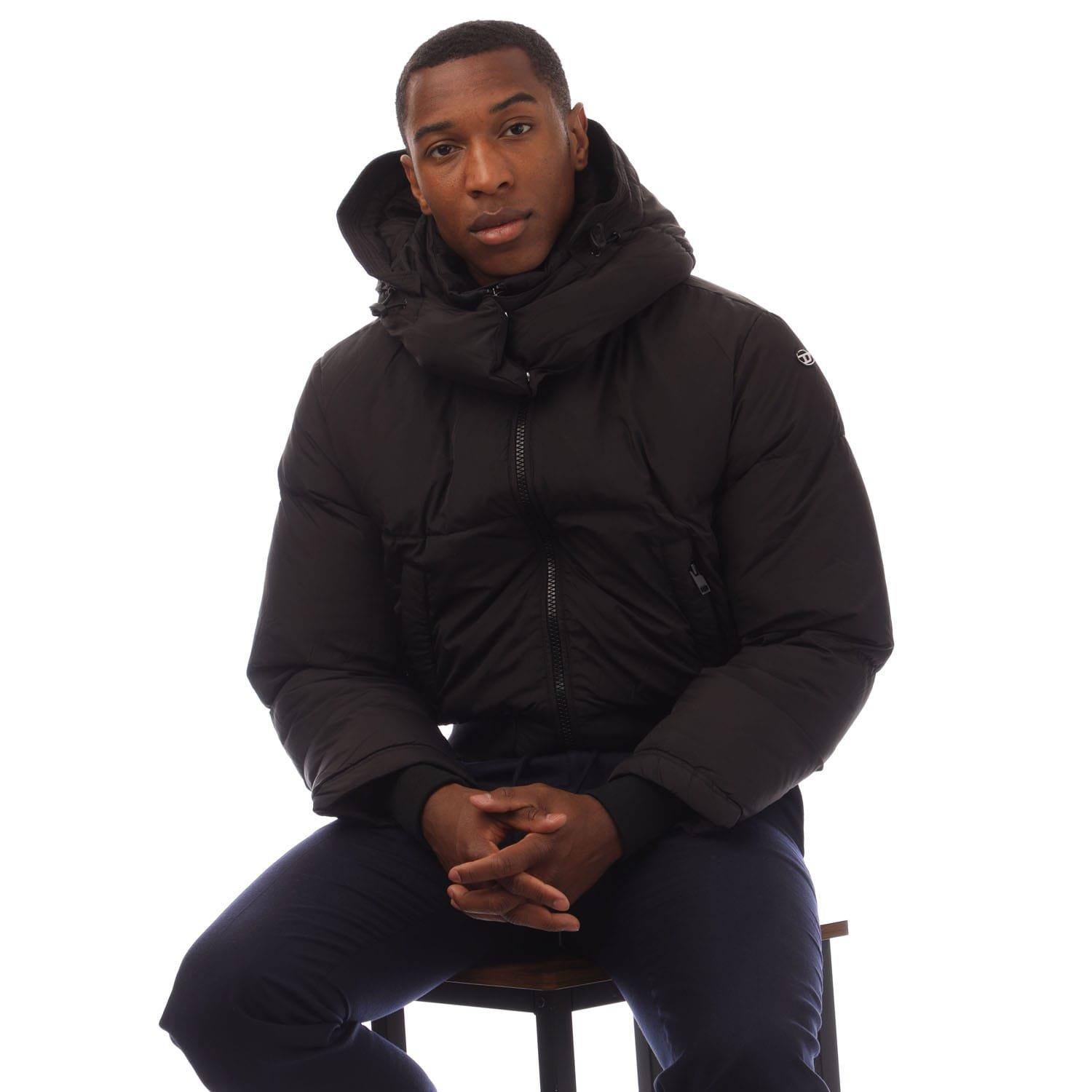 Black - Diesel - W-Peyt-Short Down Jacket - 4