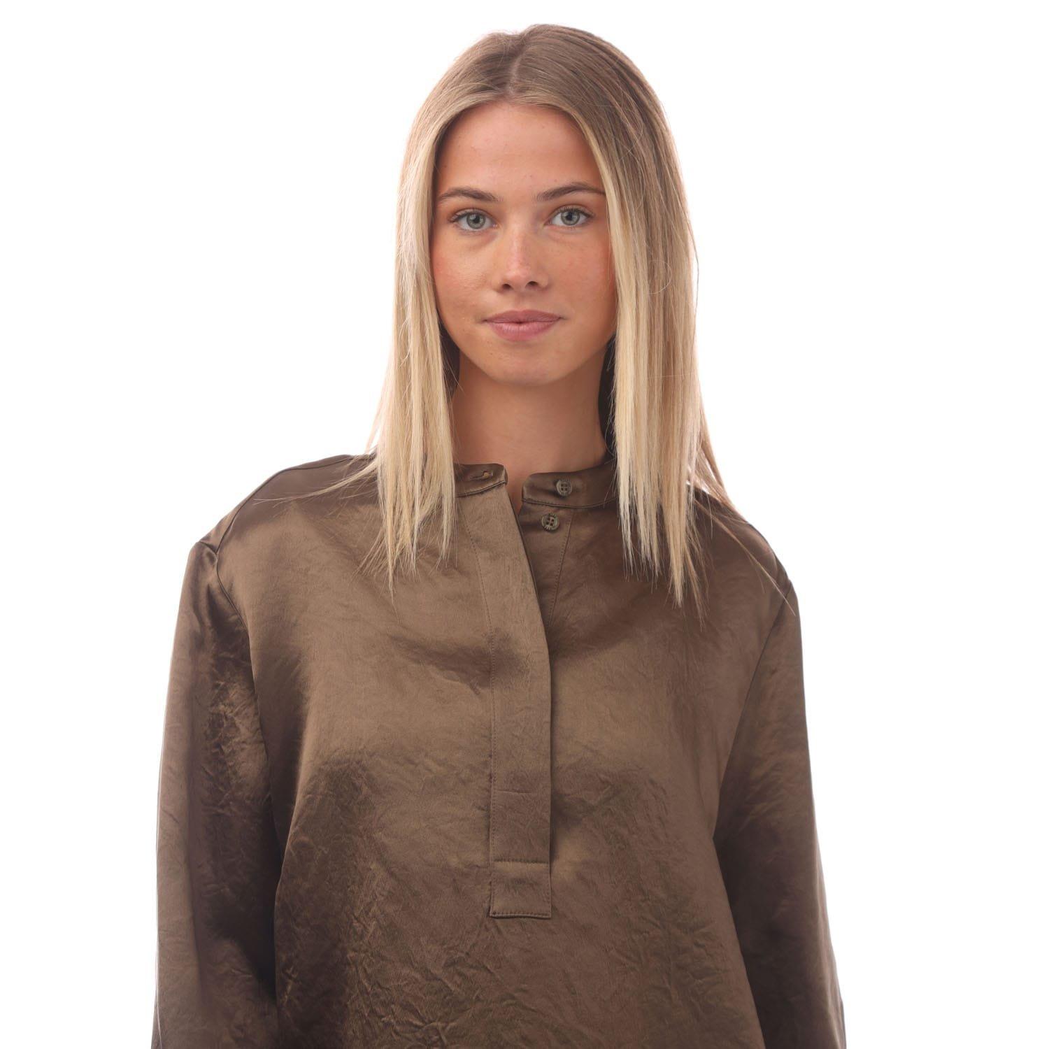 Green - Hugo - Beshiny Blouse - 2