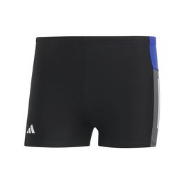 adidas Colourblock 3 Stripes Swim Boxers