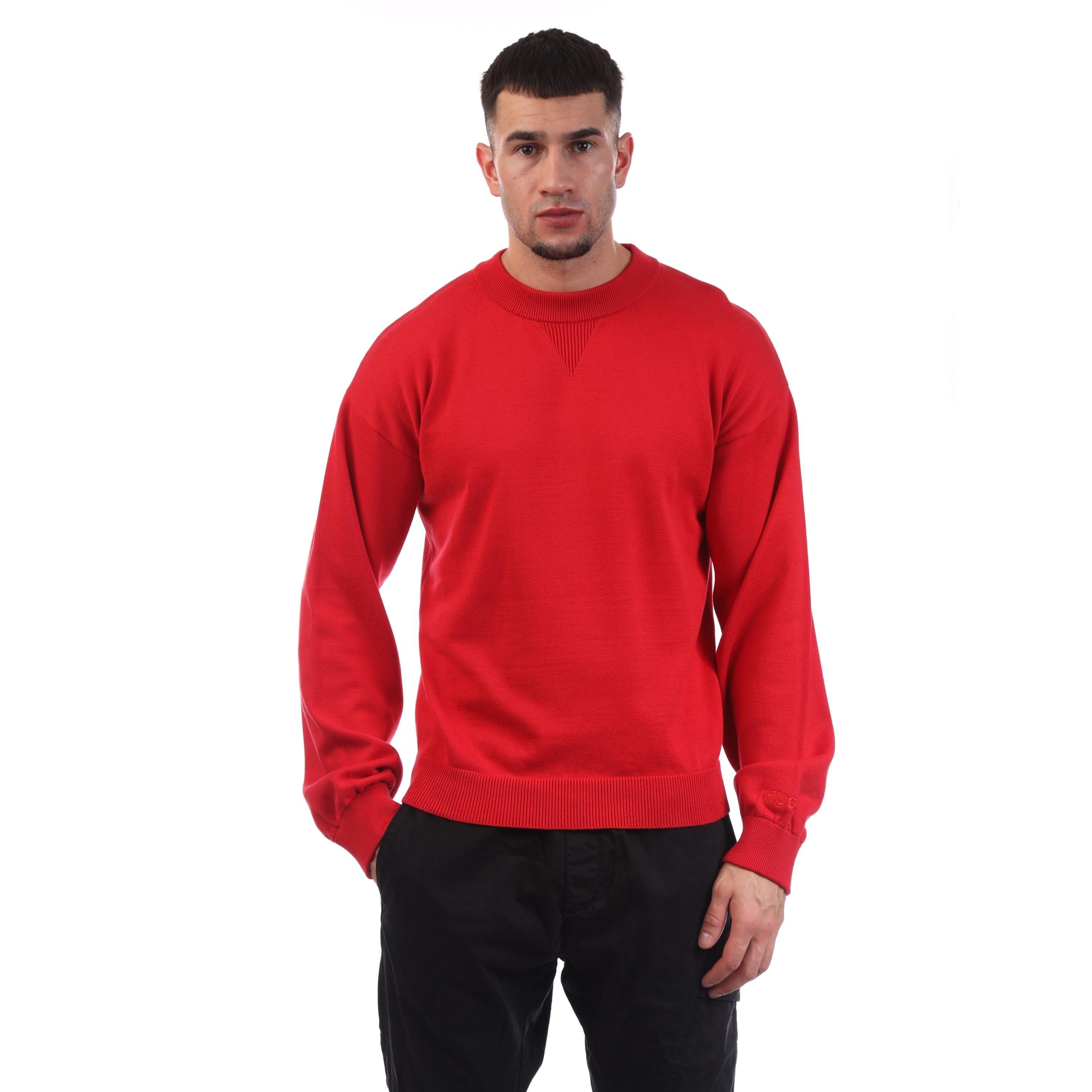 Pink - Hugo - Swart Knitted Sweatshirt - 1